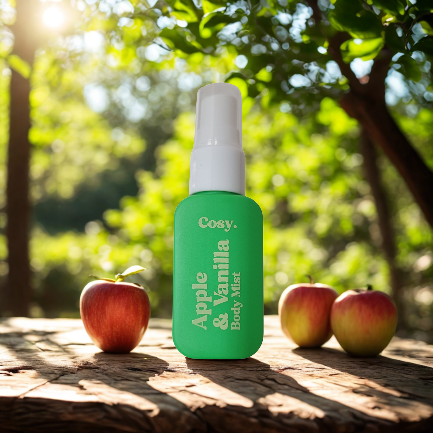 Brume Corporelle Apple & Vanilla – Cosy Cosmetics (30 ml)