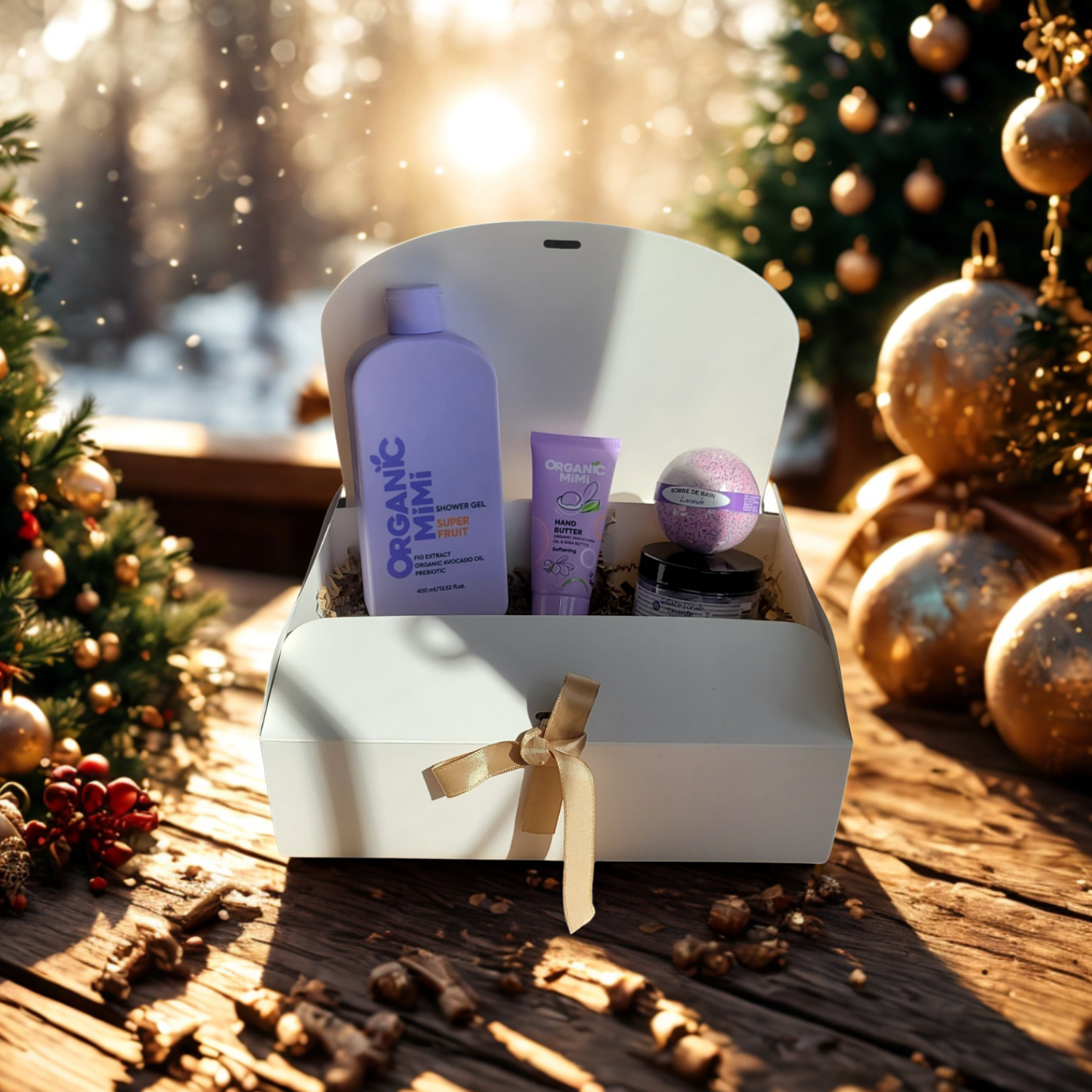 Coffret Cadeau Jardin Violet