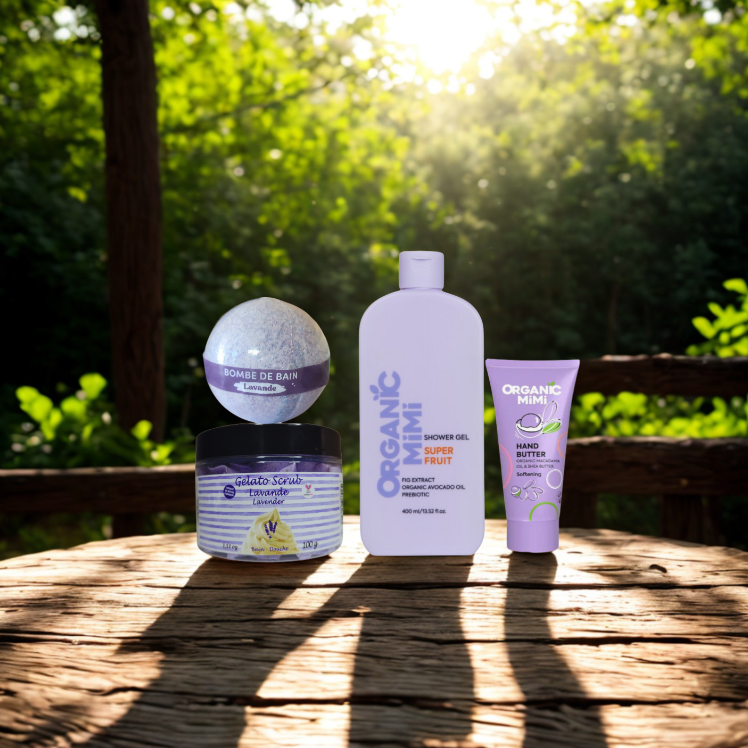 Coffret Cadeau Jardin Violet