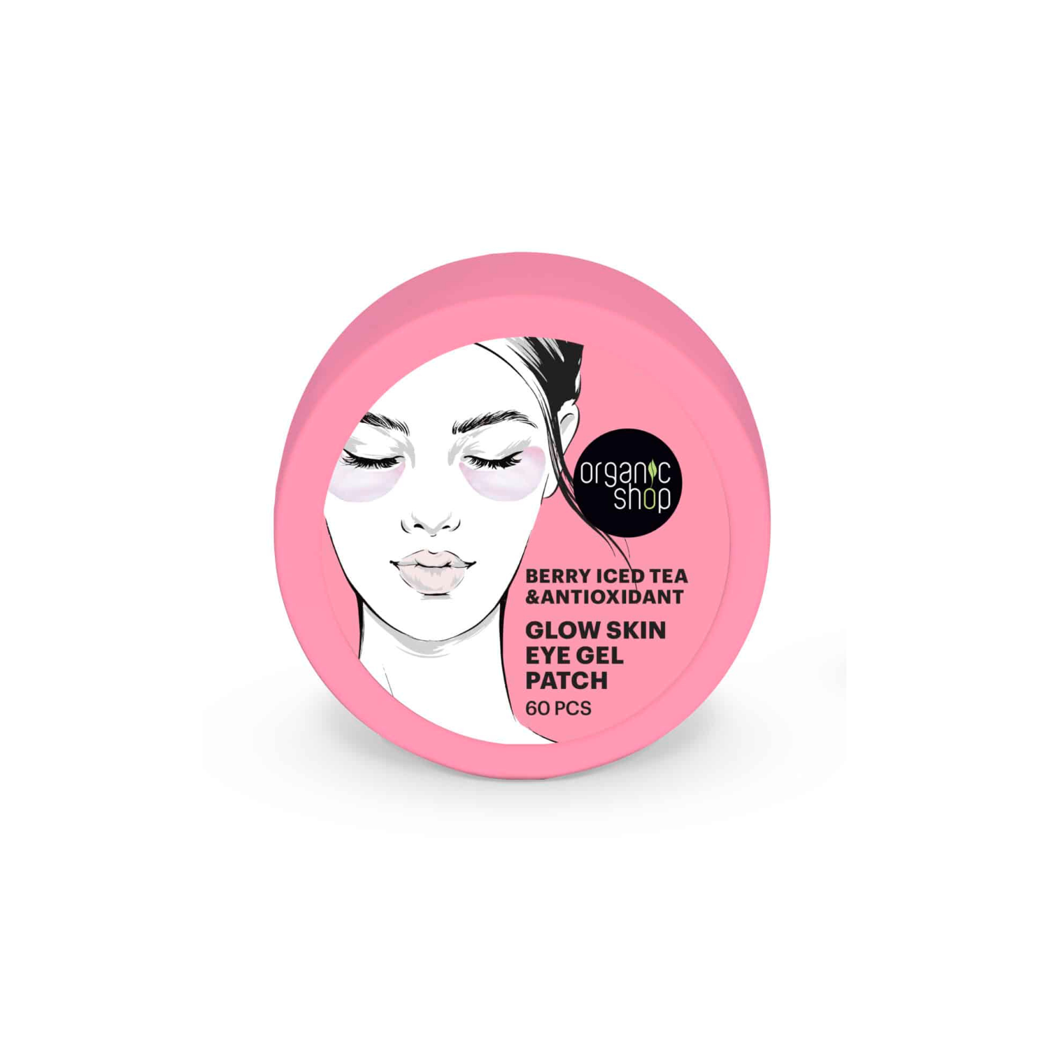 Parches antioxidantes para ojos – Té helado de matcha azul y frutos rojos – Tienda orgánica