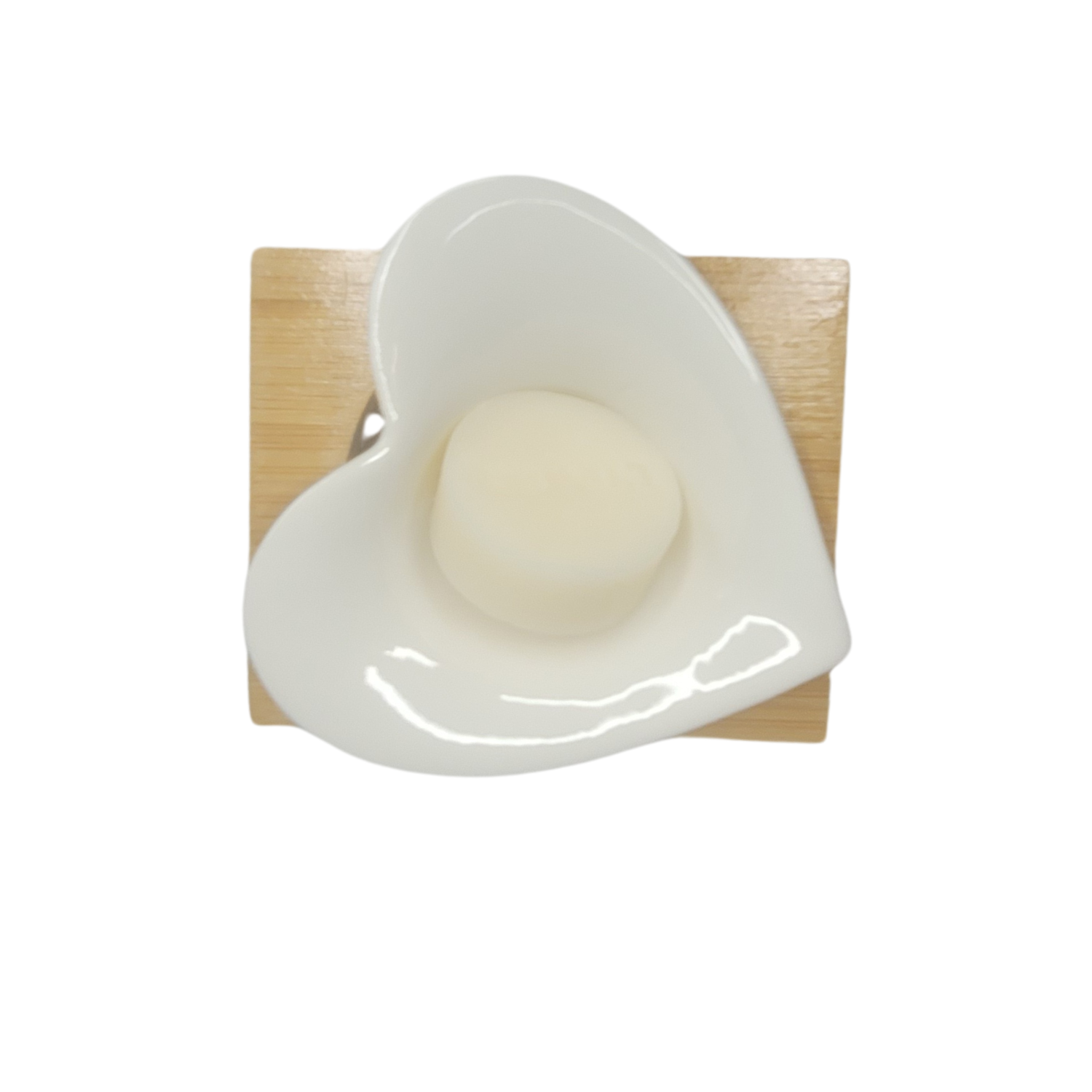 Quemador de aceite y corazón de fondant