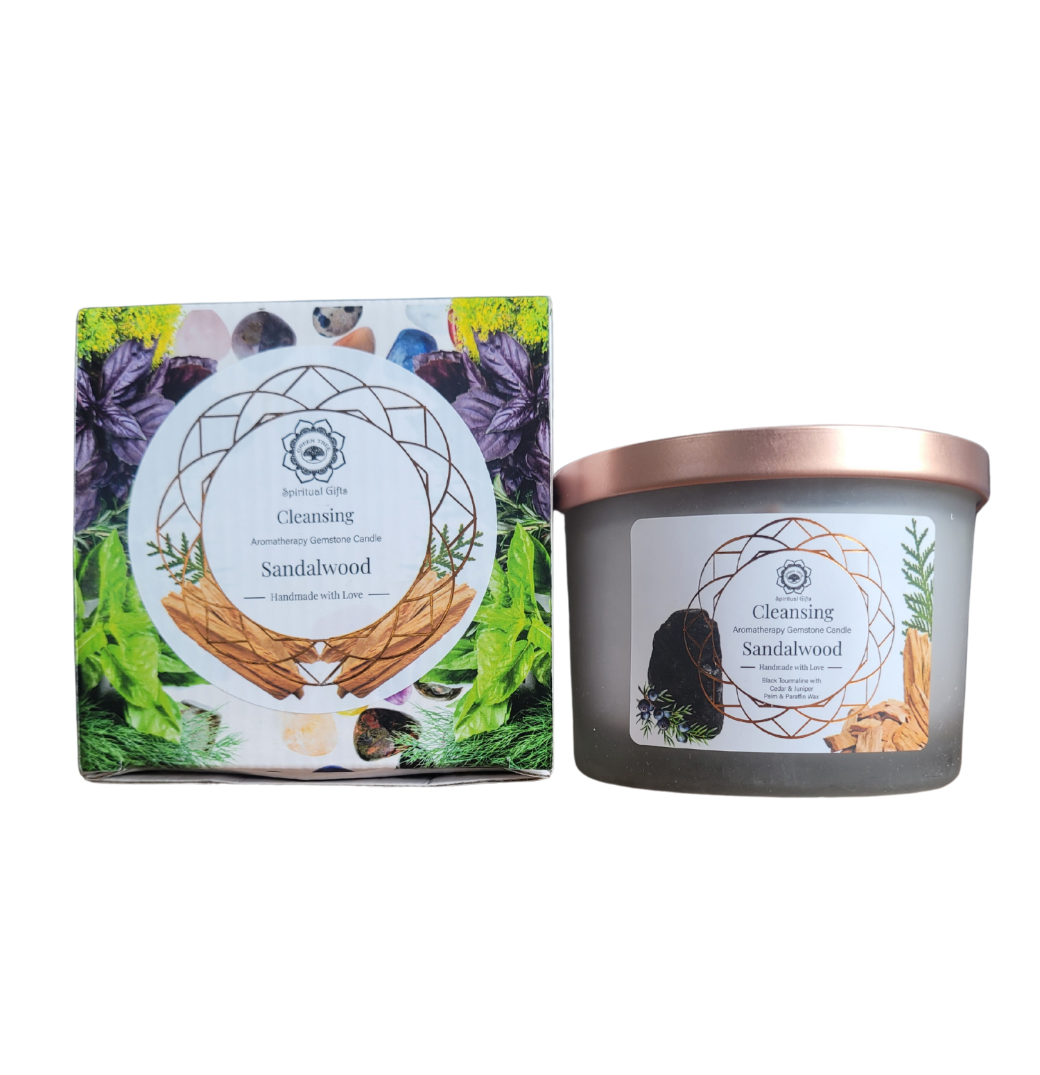 Bougie Green Tree Cleansing - Bois de Santal