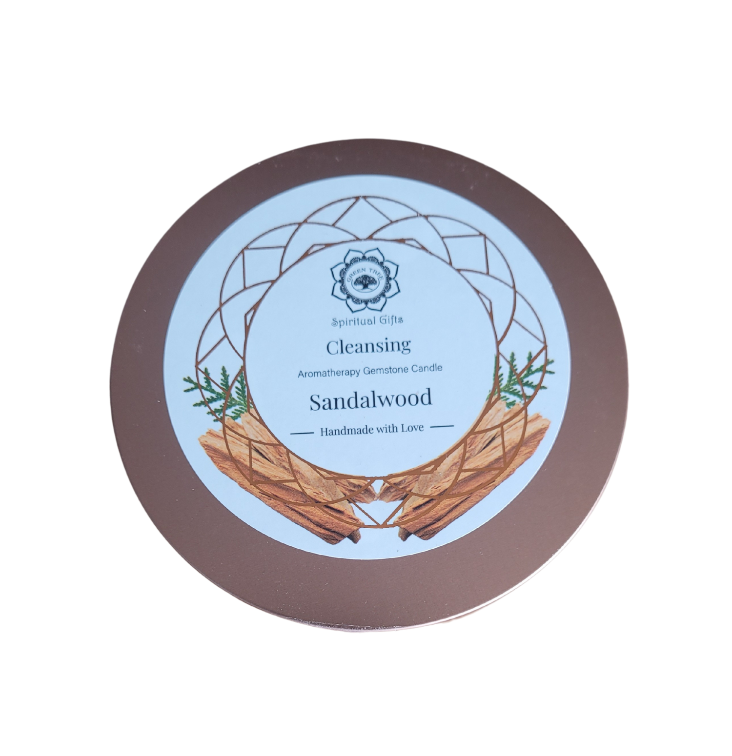 Bougie Green Tree Cleansing - Bois de Santal