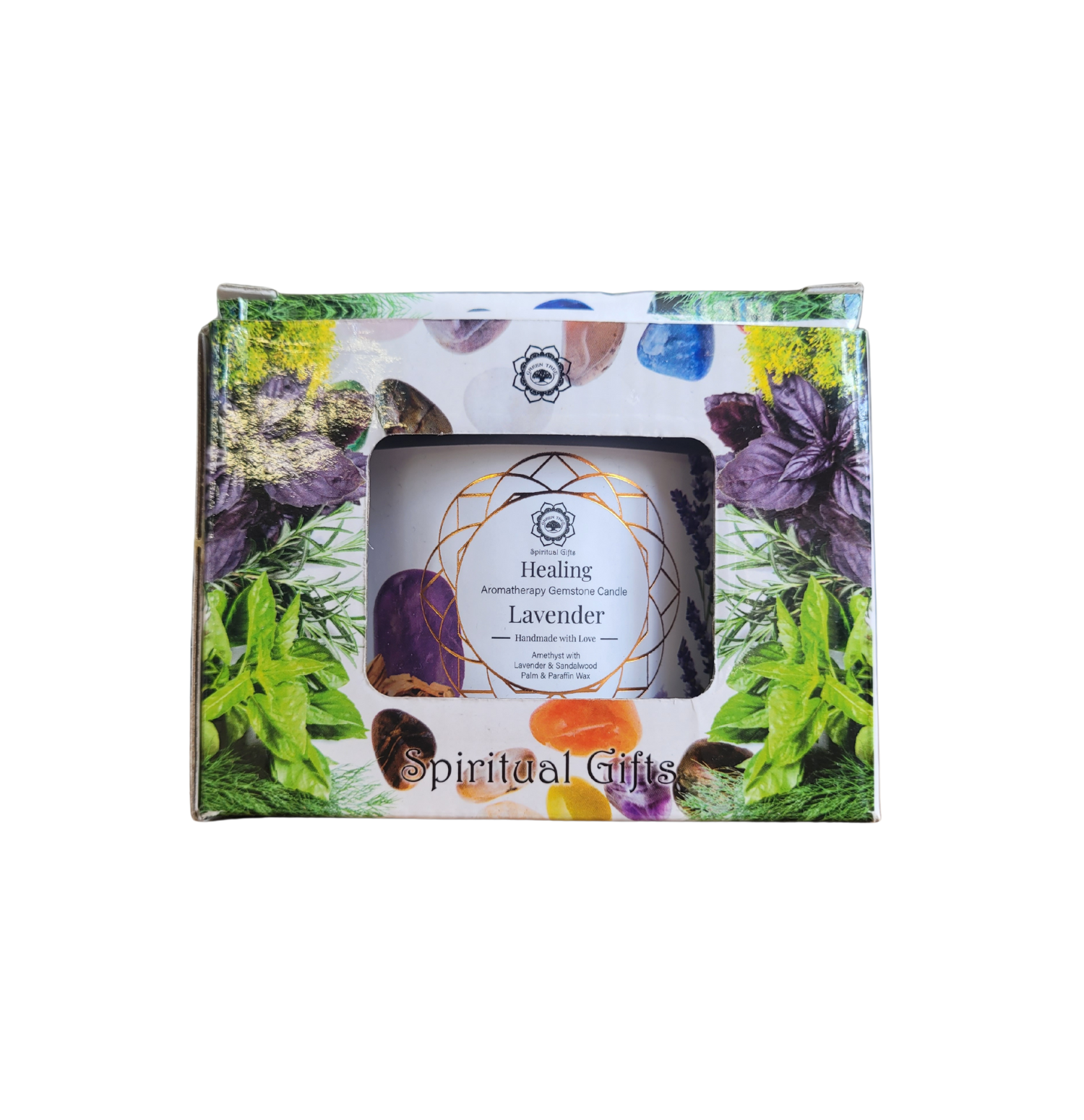 Bougie Green Tree Healing - Lavande