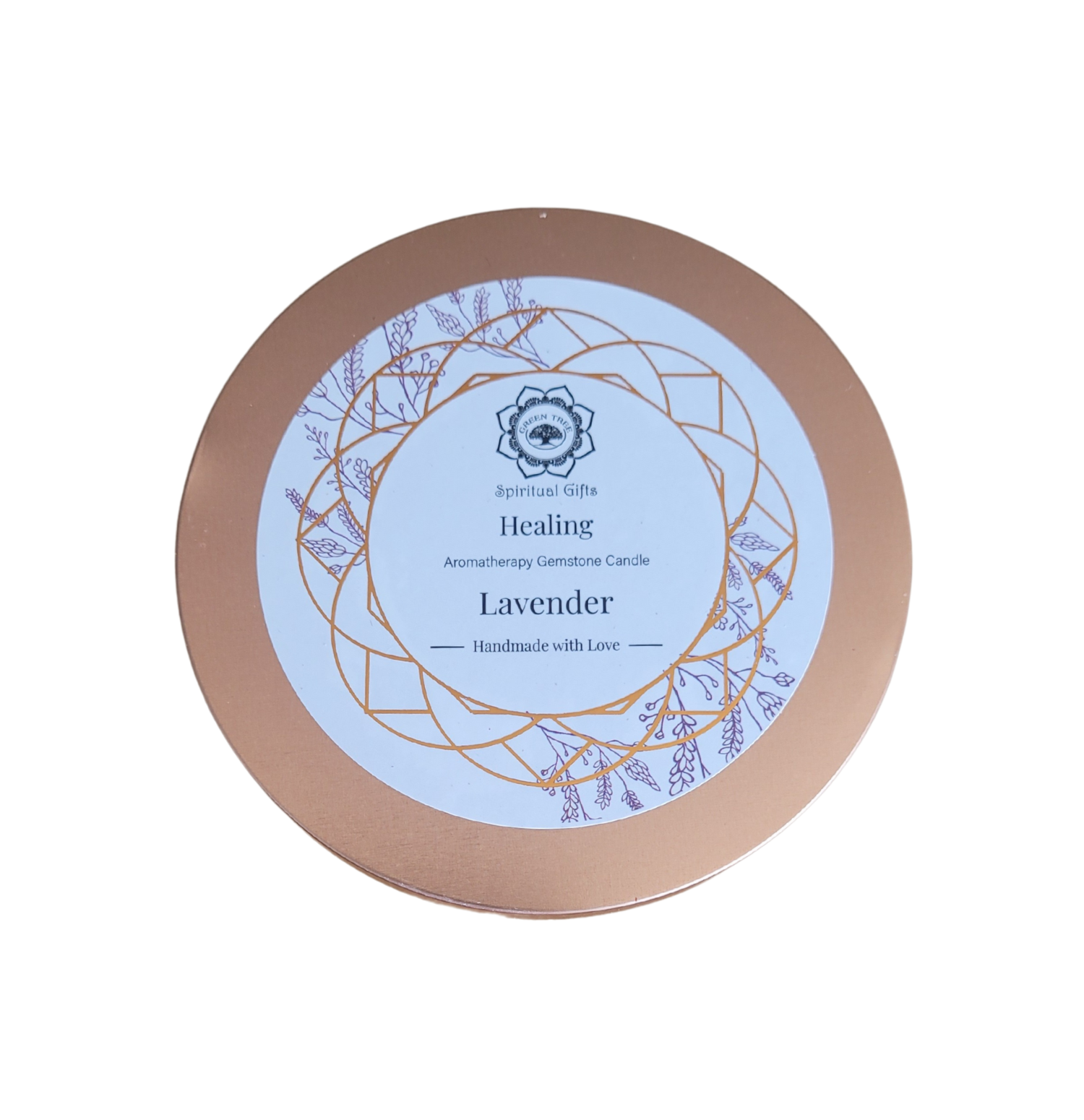 Bougie Green Tree Healing - Lavande