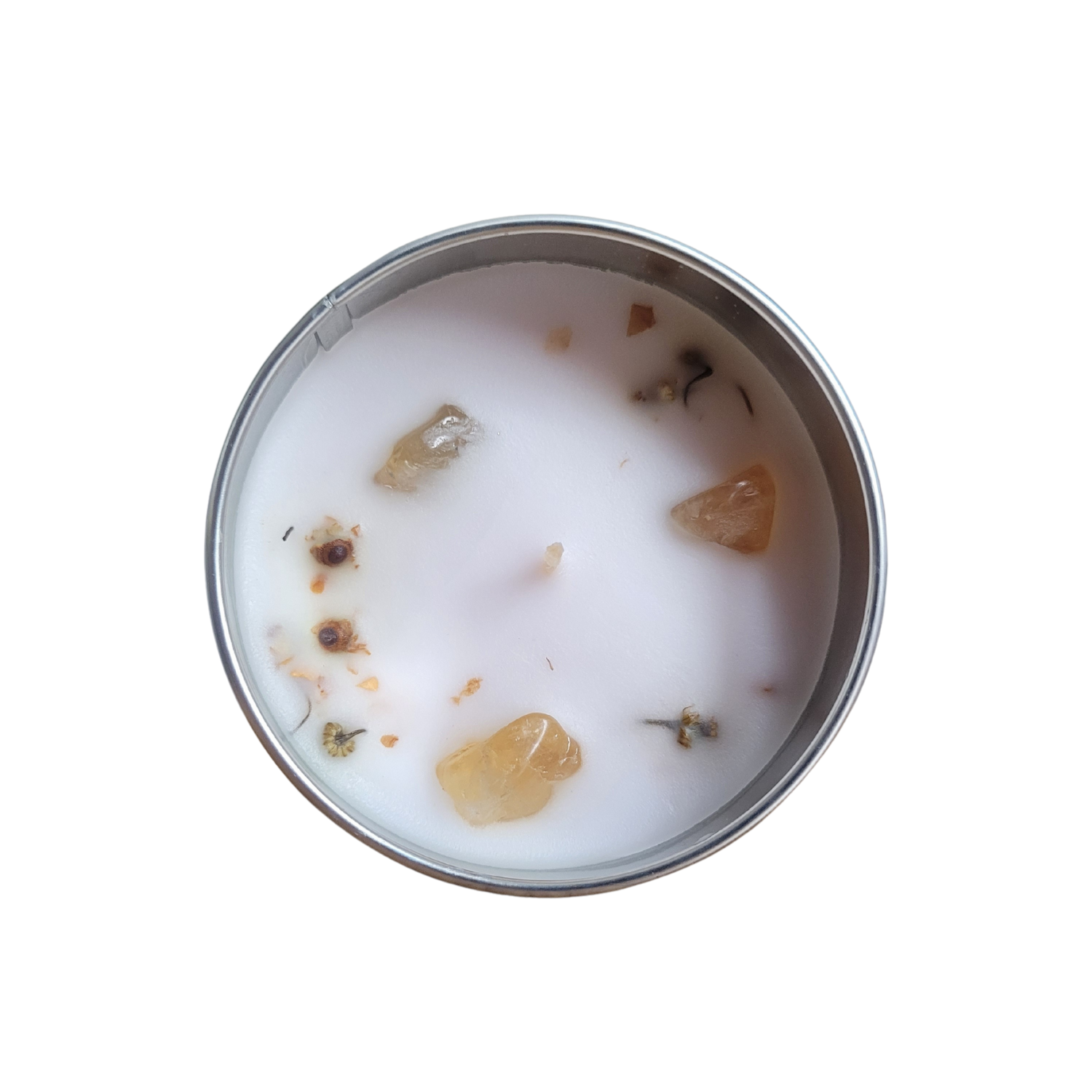 Vela "Positividad" de Green Tree, Citrino y Té Verde, 70 g
