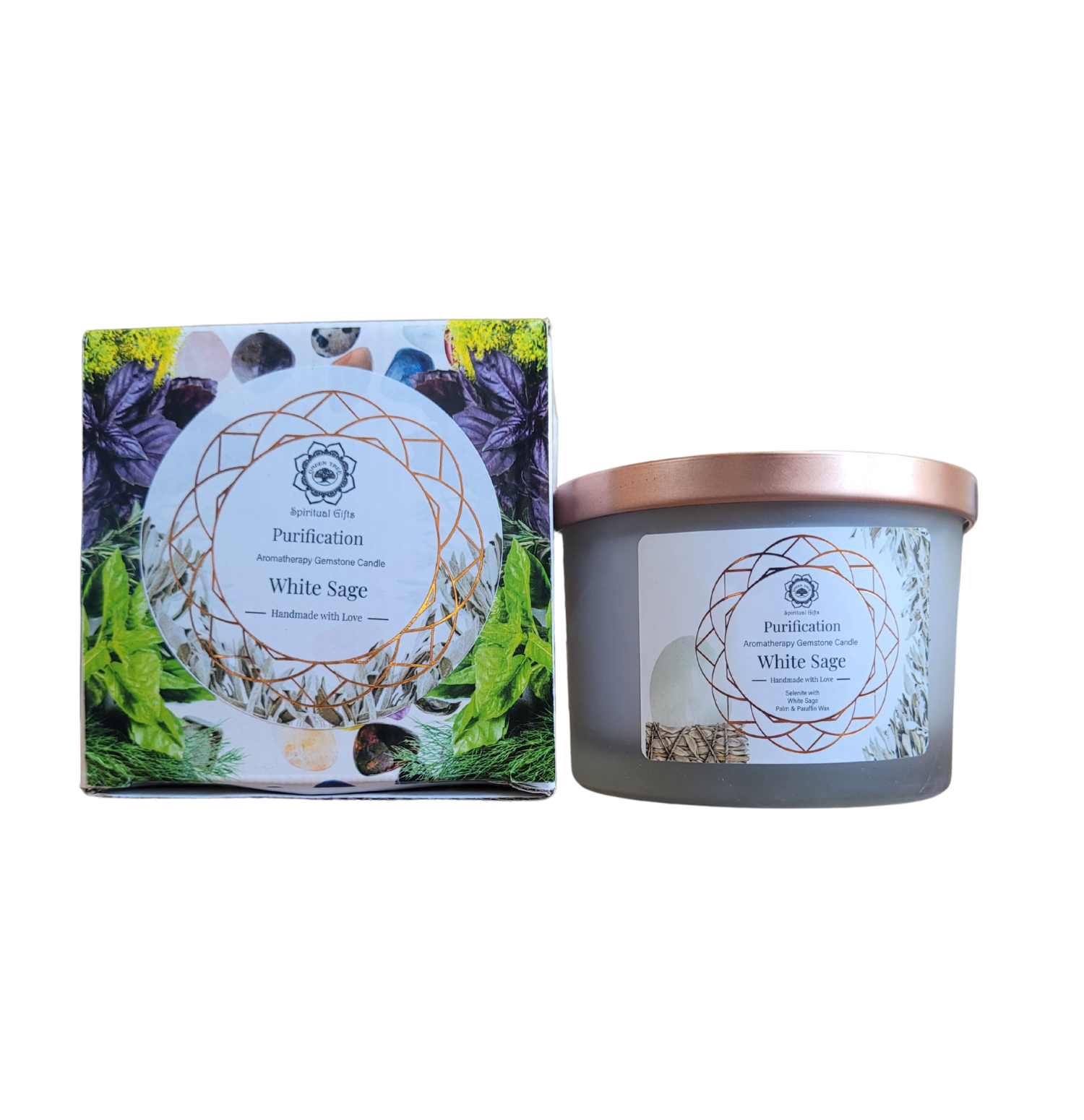 Bougies Green Tree Purification - Sauge Blanche
