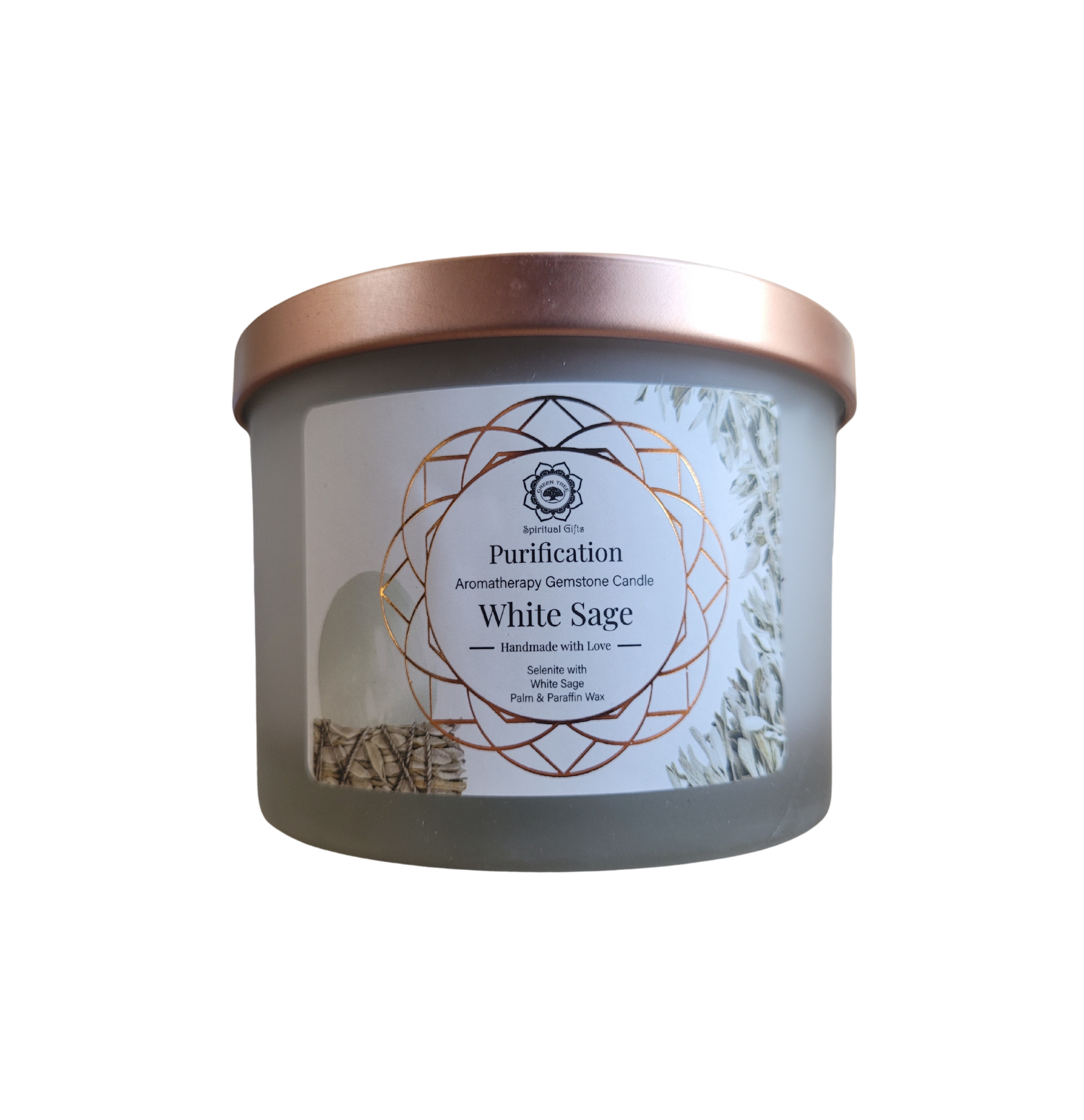 Bougies Green Tree Purification - Sauge Blanche