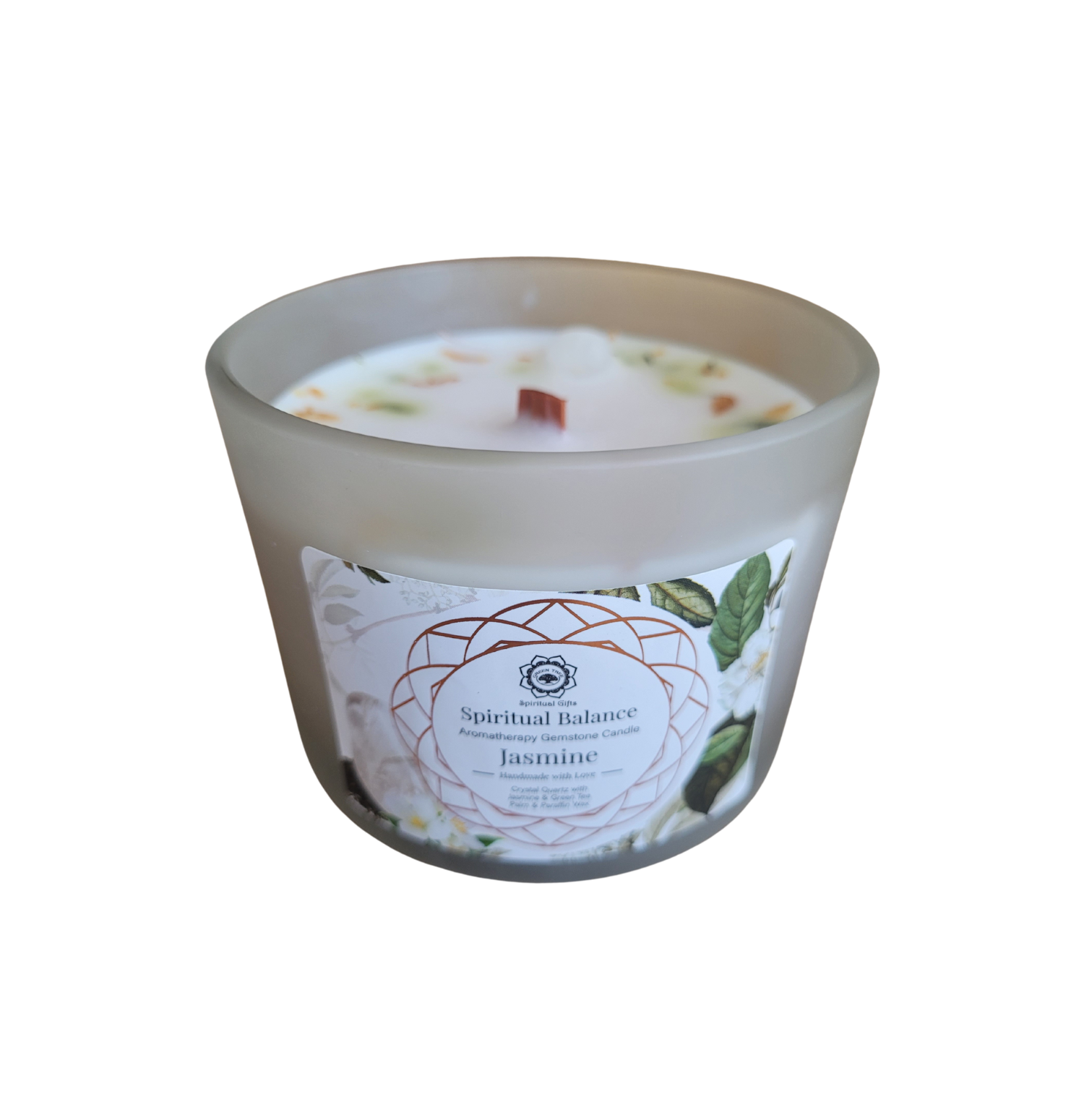 Bougie Green Tree Spiritual Balance - Jasmin