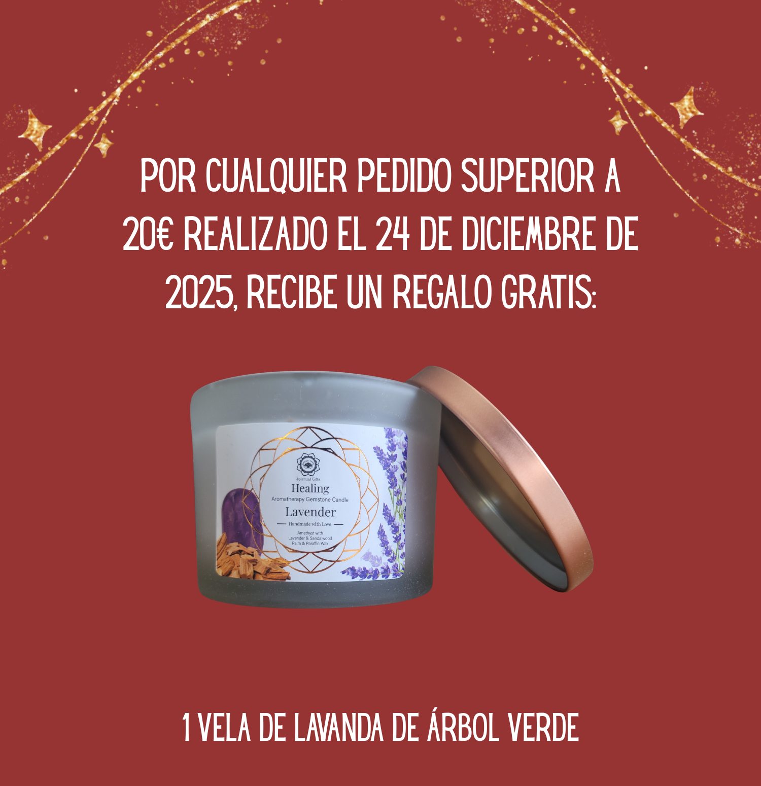 🎁 Regalo Casilla 24 – Luz & Serenidad 🕯️✨