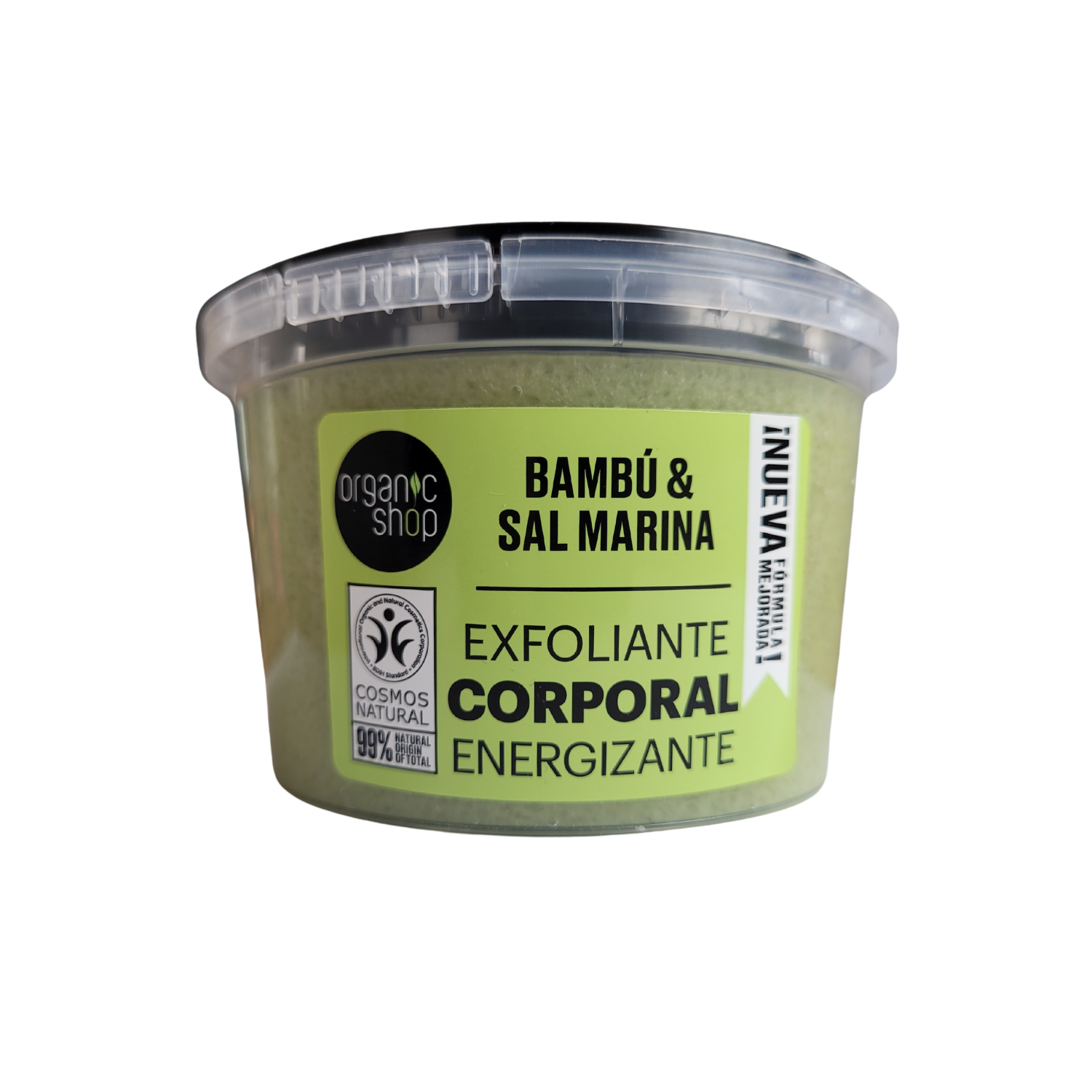 Exfoliante Corporal Organic Shop - Bambú & Sal Marina