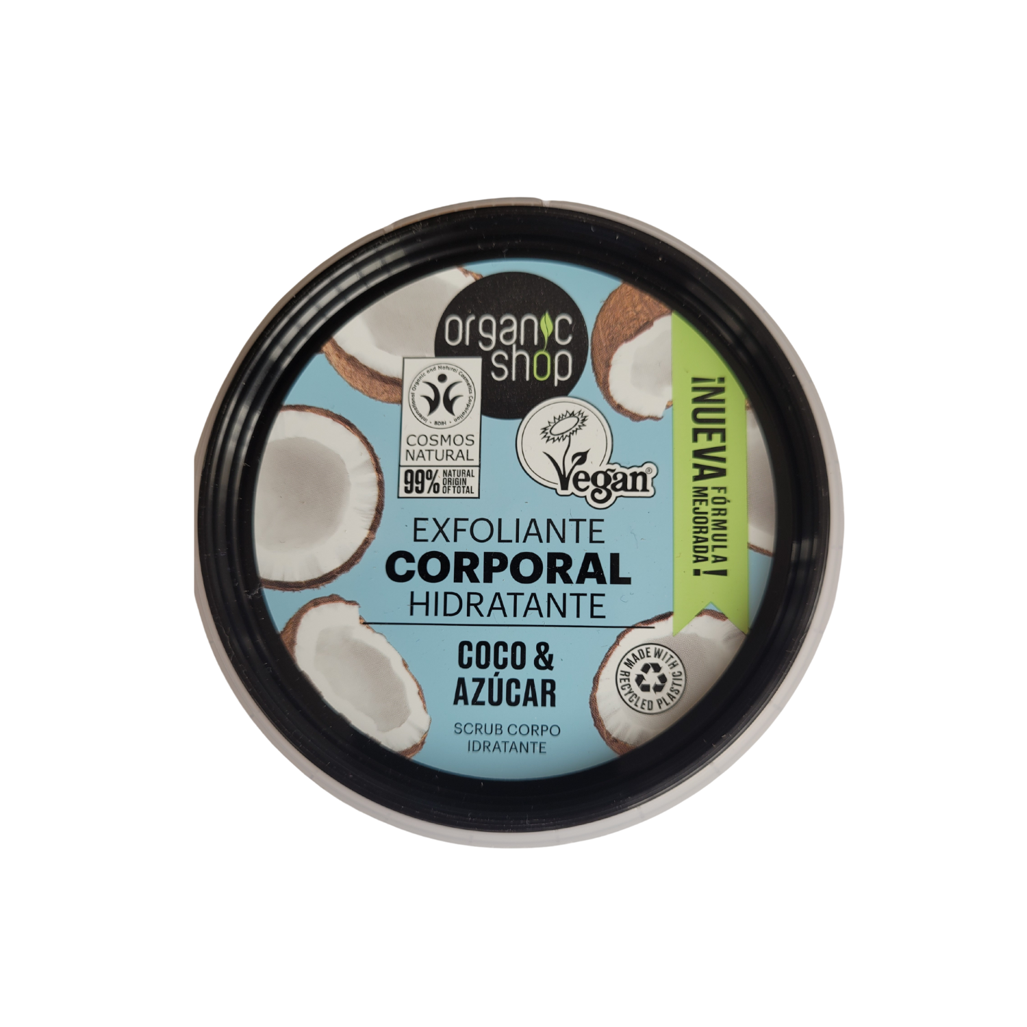 Exfoliante Corporal Organic Shop Coco & Azúcar