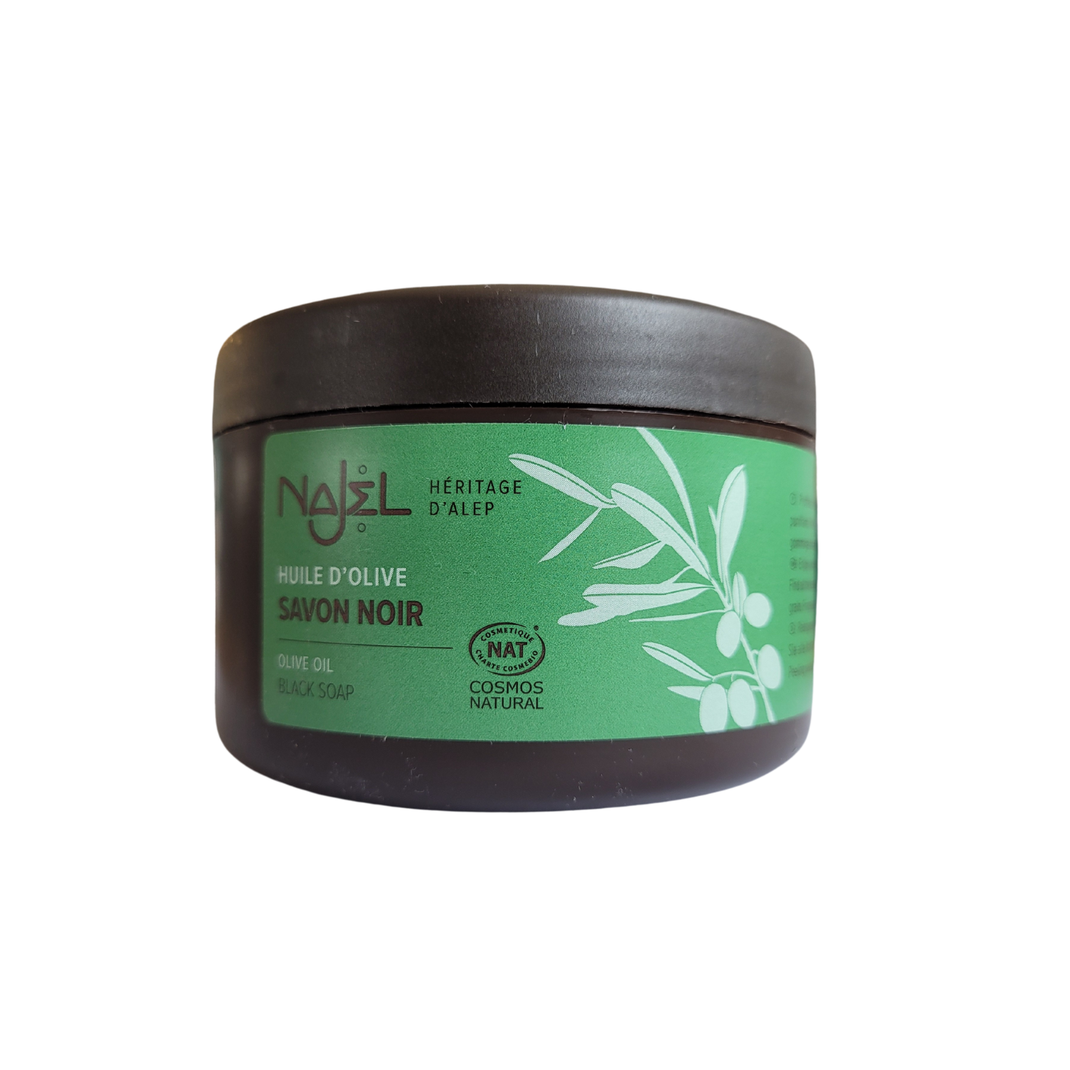 Jabón Negro de Alepo con Aceite de Oliva – 180 g