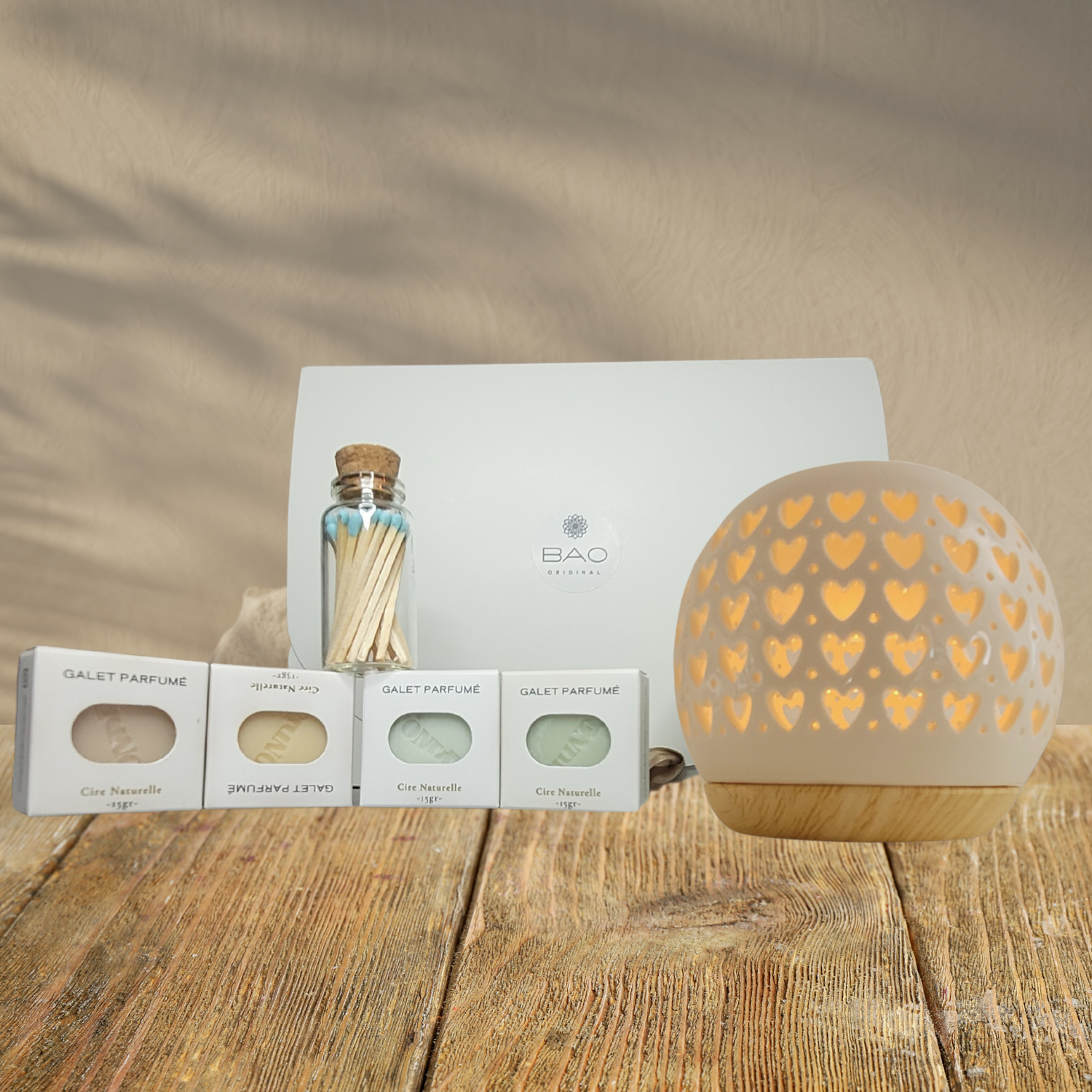 Pack Cadeau : Brûleur & Fondants - Love