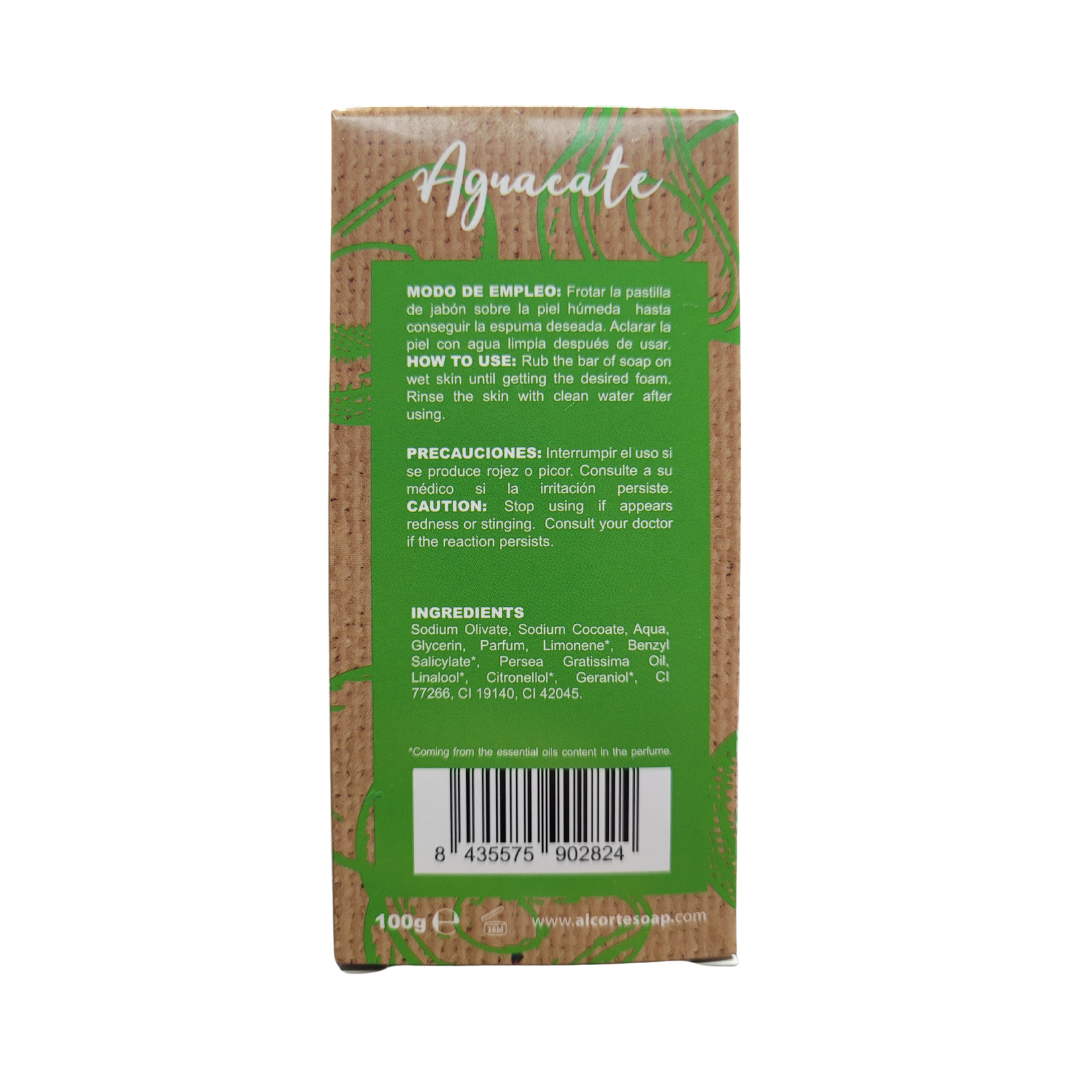 Jabón Artesanal con Aceite de Oliva y Aguacate – 100 g