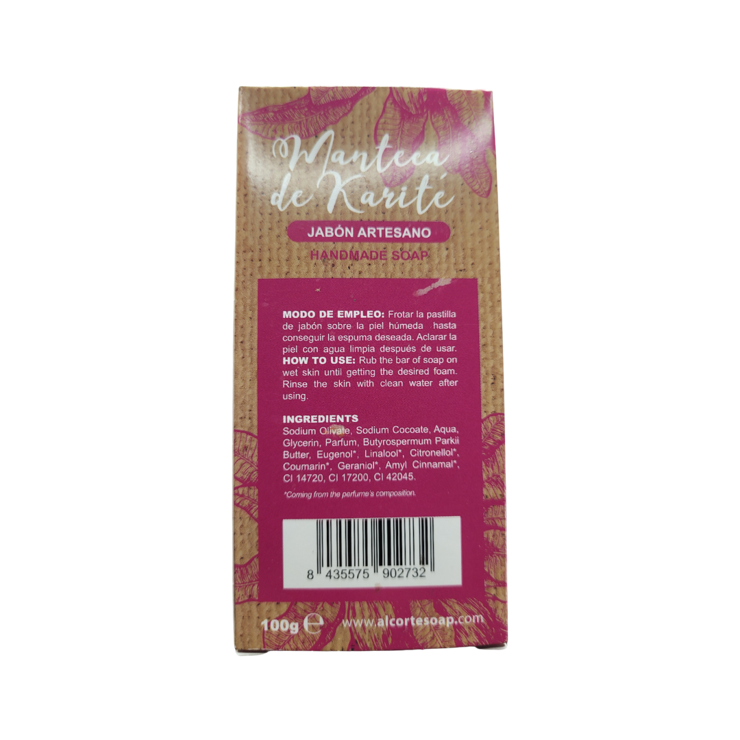 Jabón Artesanal con Aceite de Oliva y Manteca de Karité