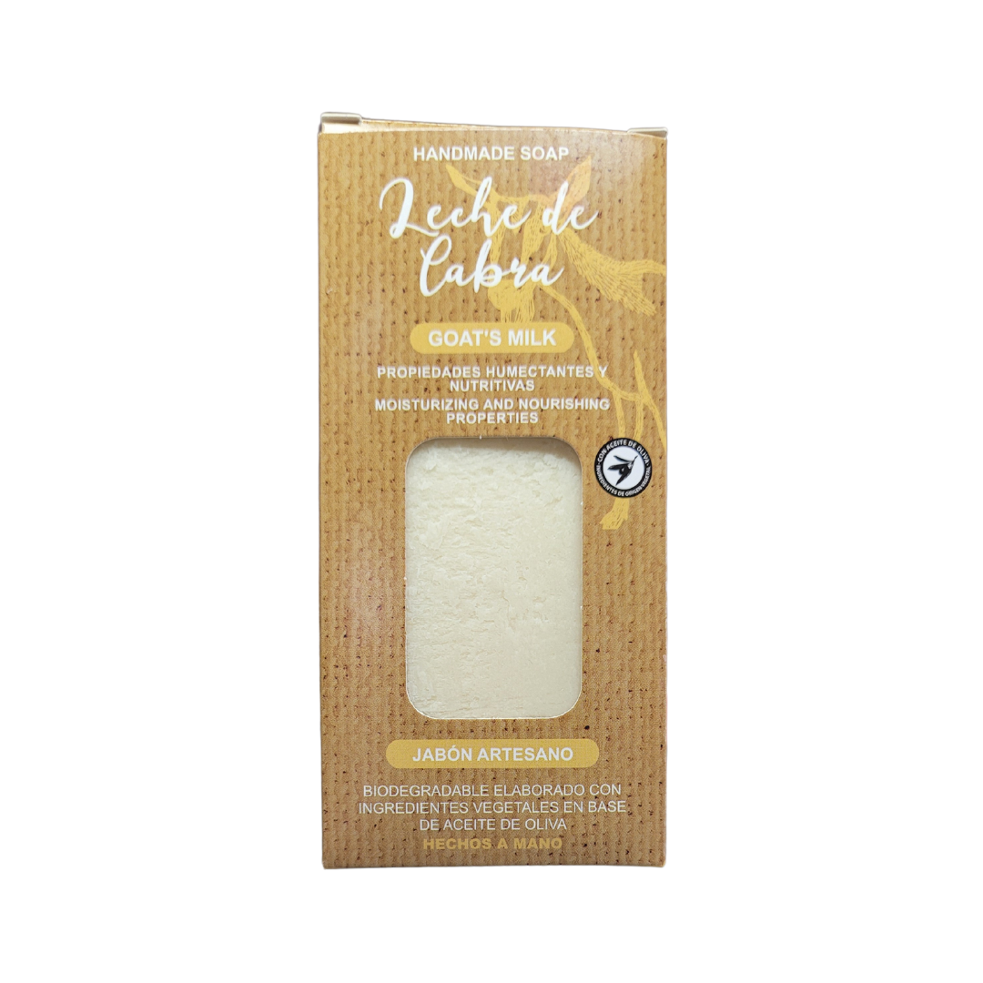Savon Artisanal à l'Huile d'Olive & Lait de Chèvre