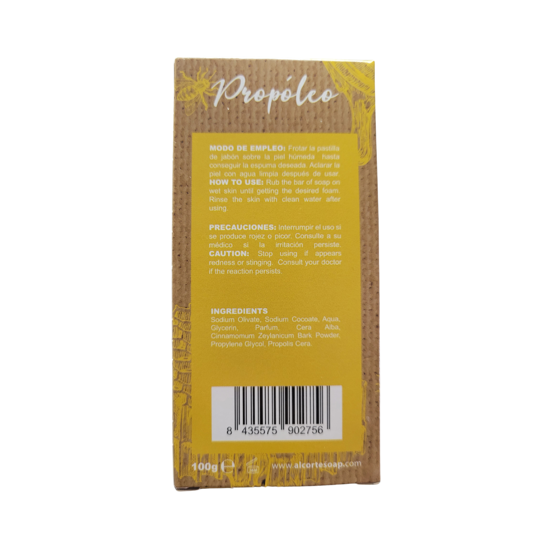 abón Artesanal con Aceite de Oliva y Propóleo