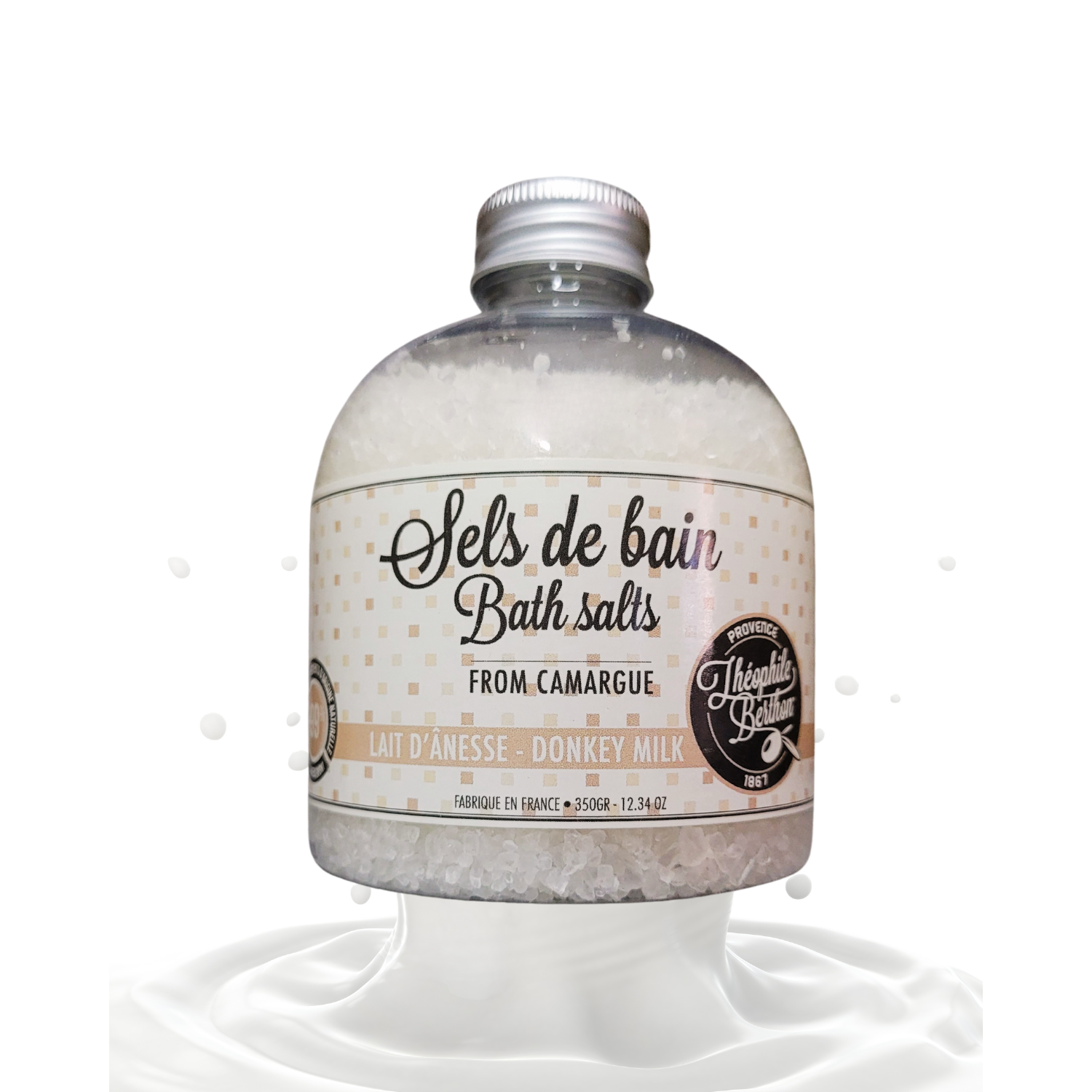 Sales de baño de leche de burra