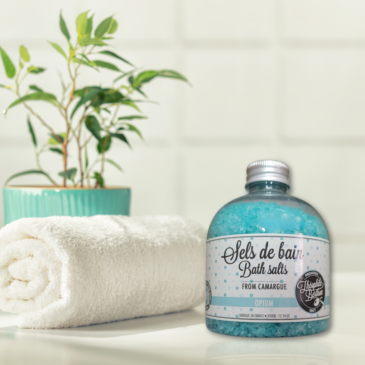 Sales de baño de opio