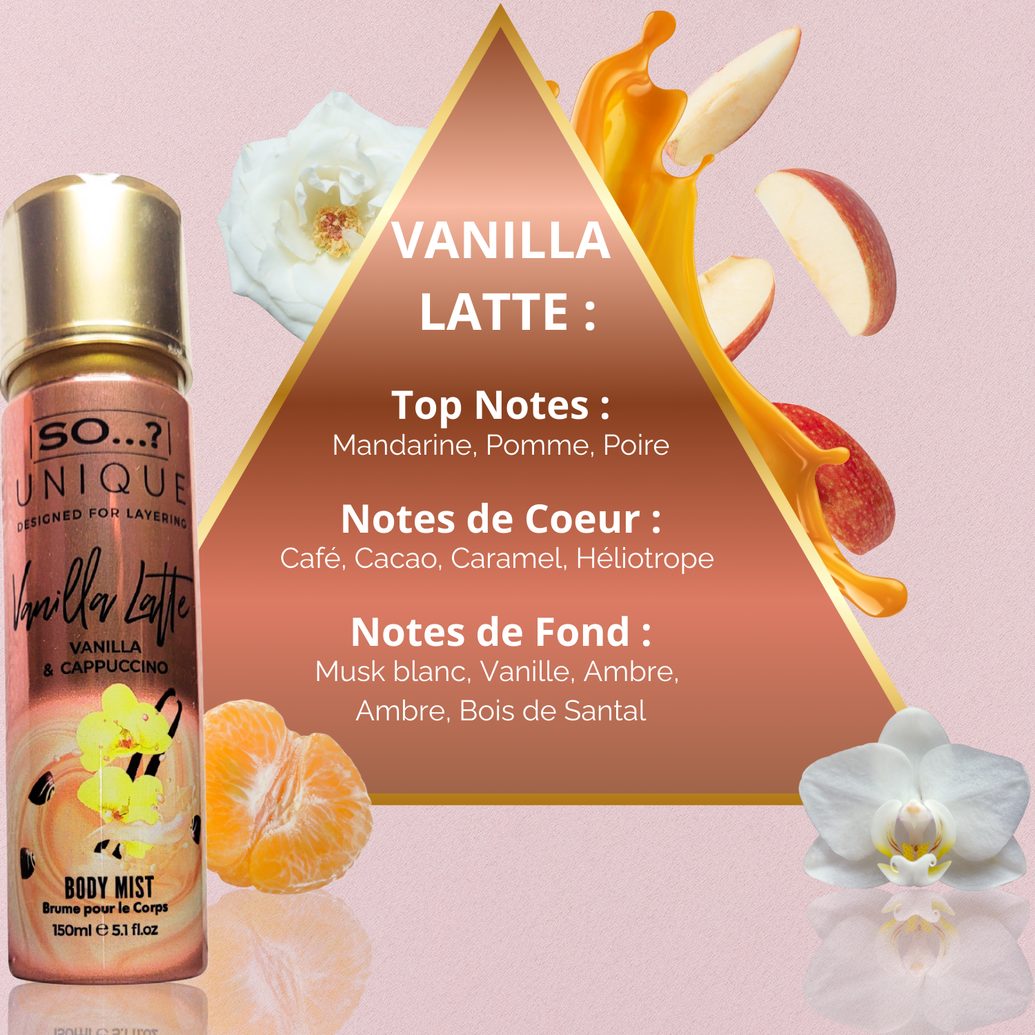Brume Parfumée So Unique - Vanilla Latte