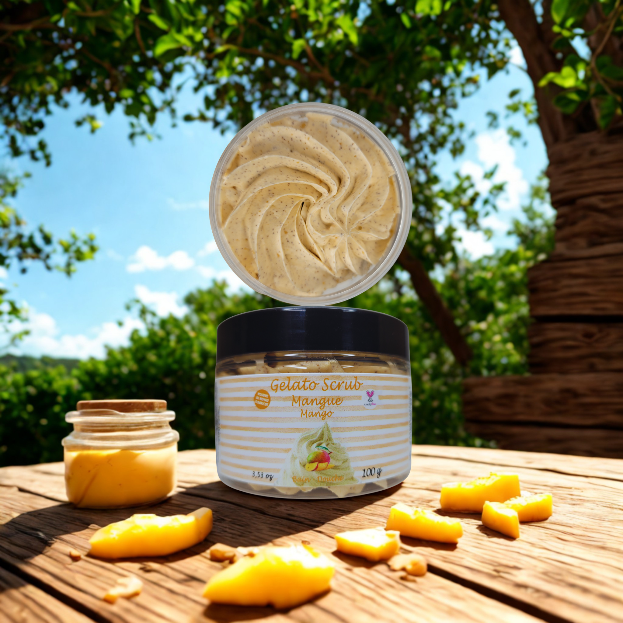 Savon Fouetté Exfoliant - Mangue