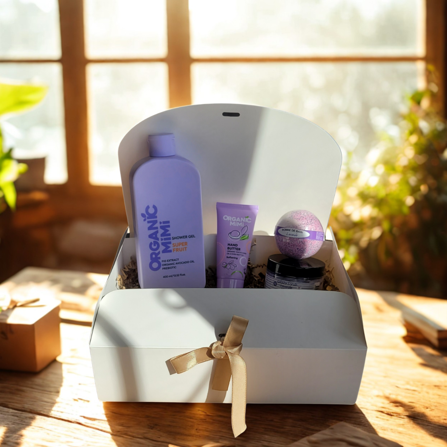 Coffret Cadeau Jardin Violet