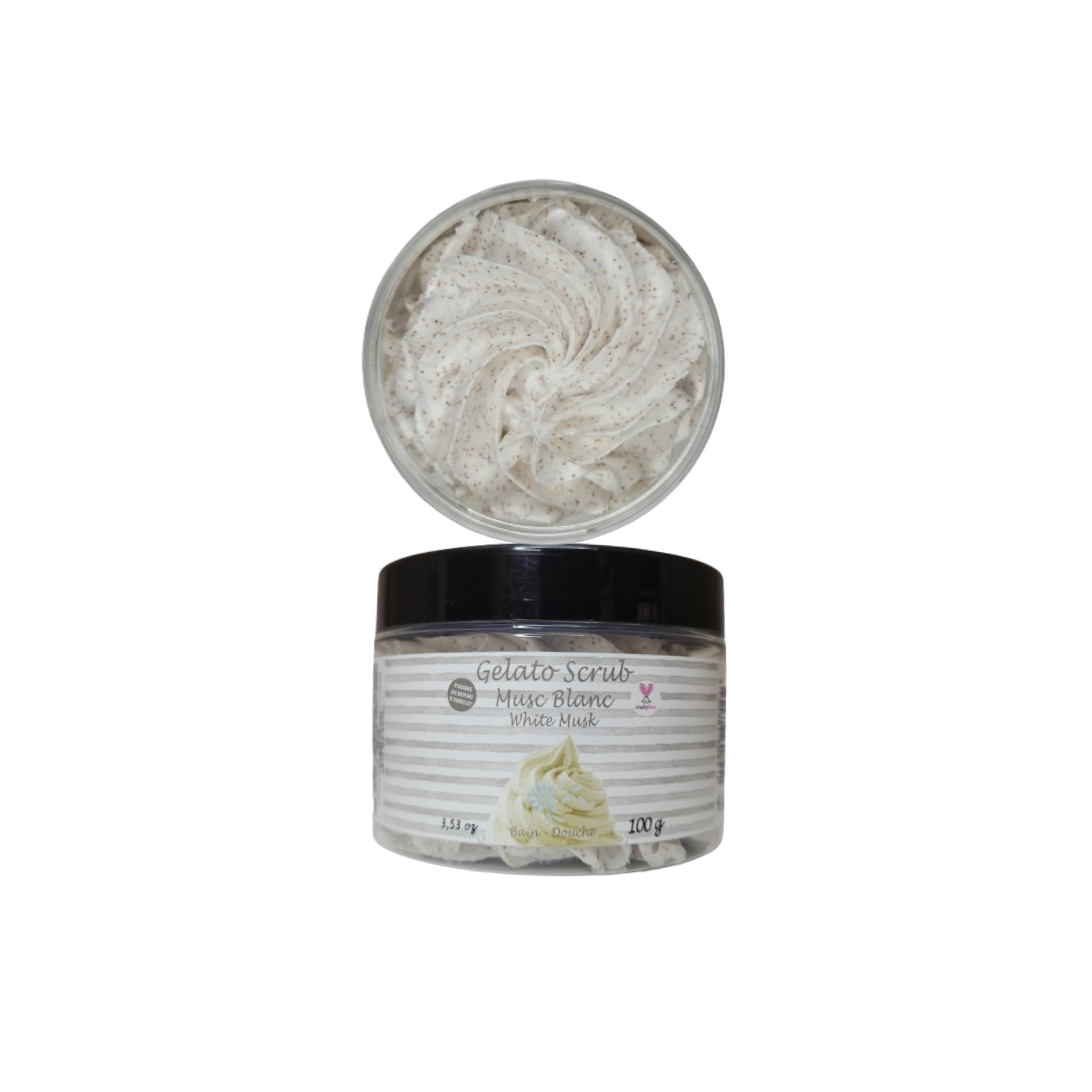 Savon Fouetté Exfoliant - Musc Blanc