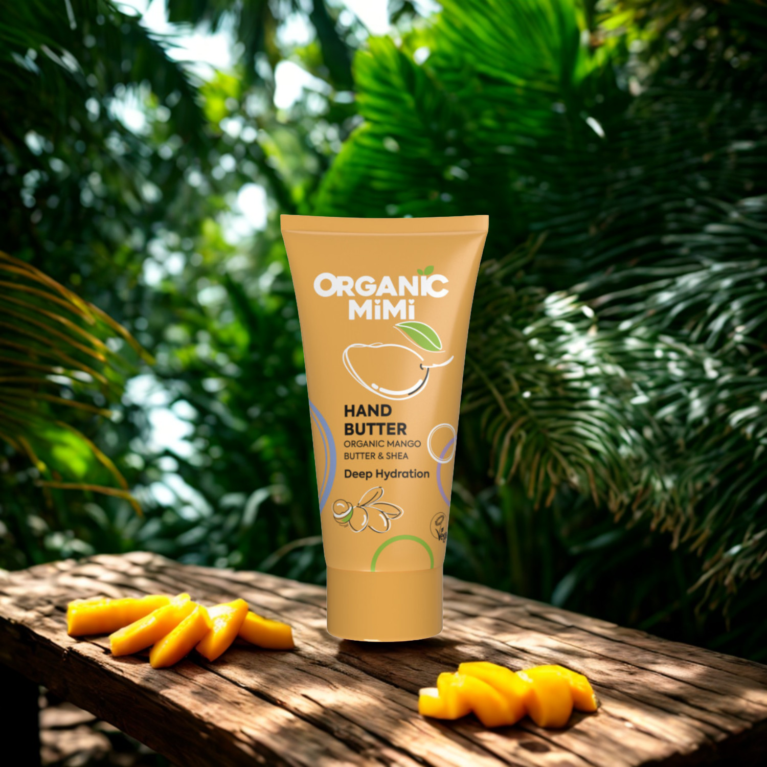 Beurre pour les Mains Mangue  – Hydratation Profonde – 50 ml