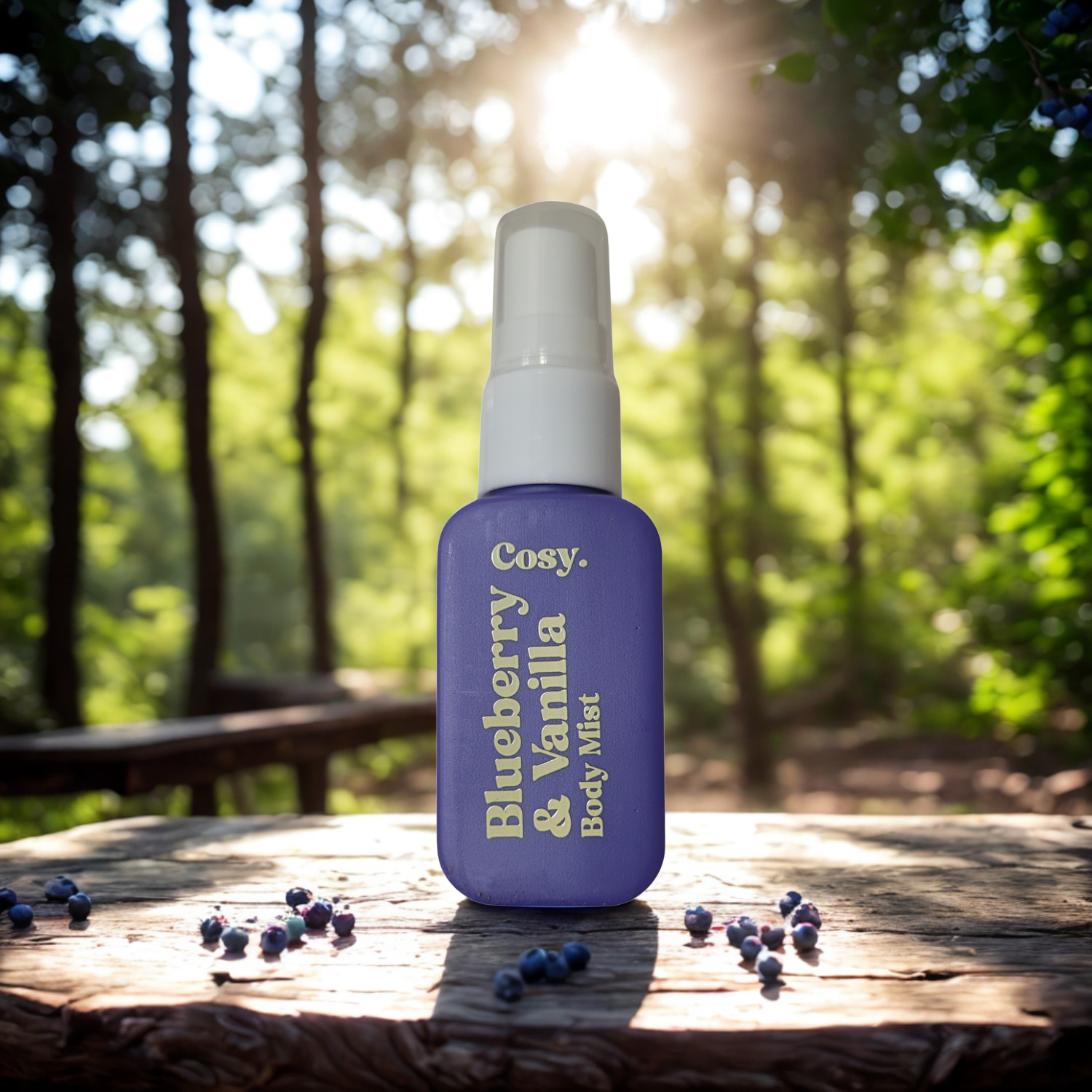 Brume Corporelle Blueberry & Vanilla Cosy Cosmetics – 30 ml