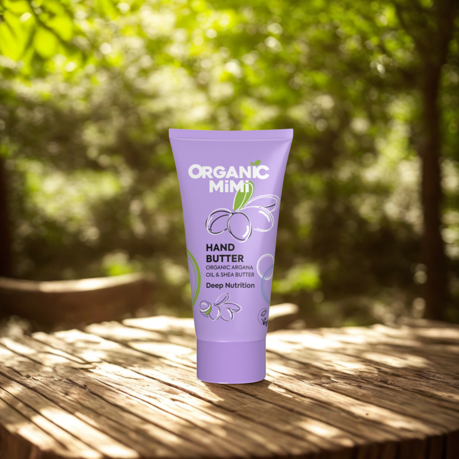 Beurre pour les Mains Argan Nutrition Profonde – Organic Mimi (50 ml)