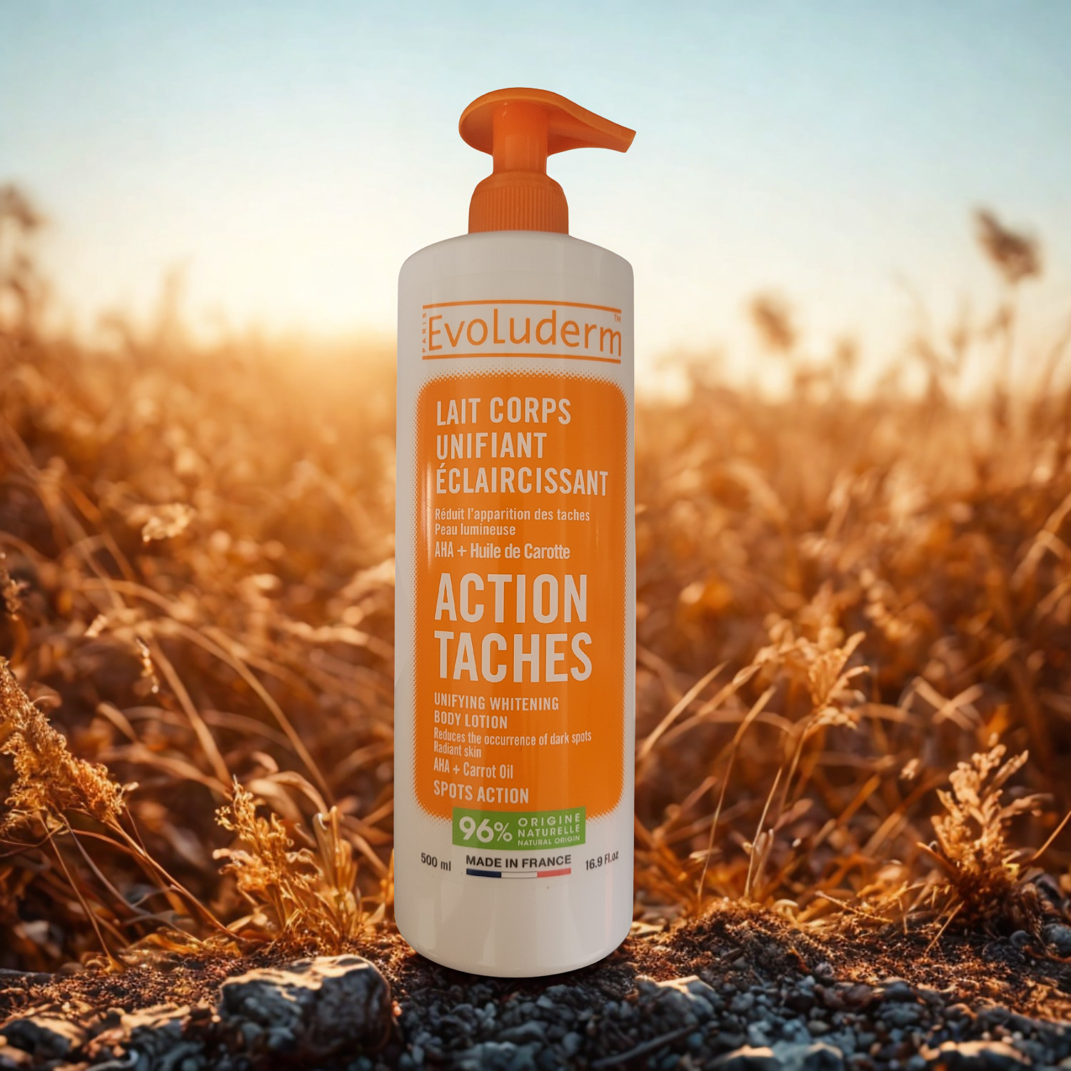 Lait Corps Unifiant Éclaircissant ACTION TÂCHES 500 ml