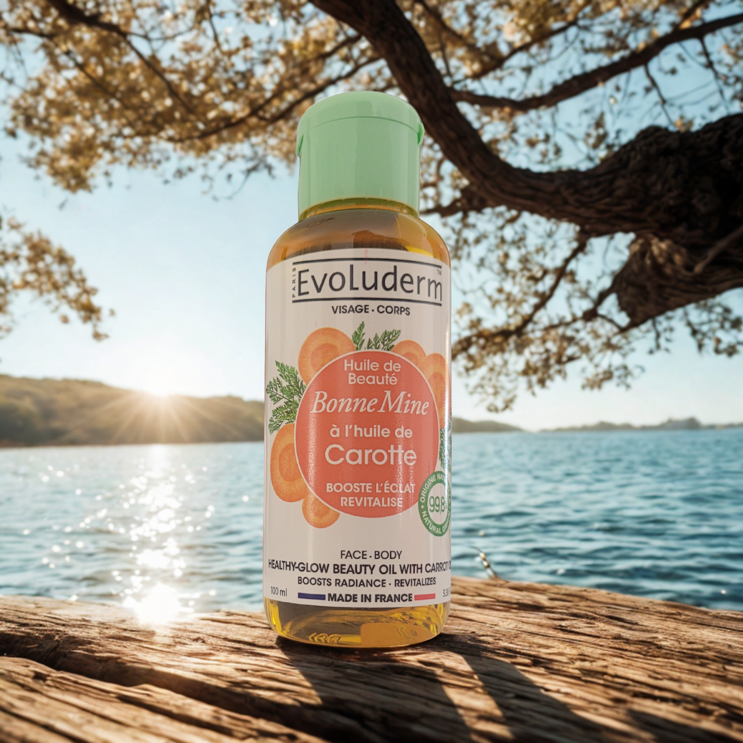 Huile de Beauté Bonne Mine – Huile de Carotte 100 ml