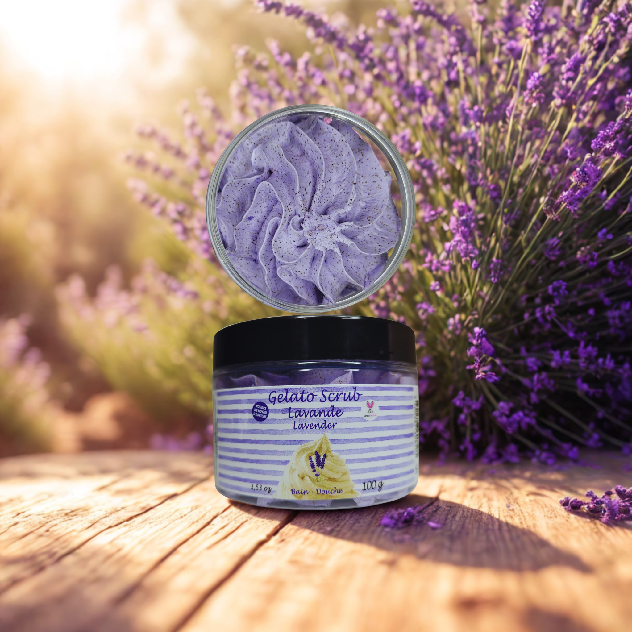 Savon Fouetté Exfoliant - Lavande