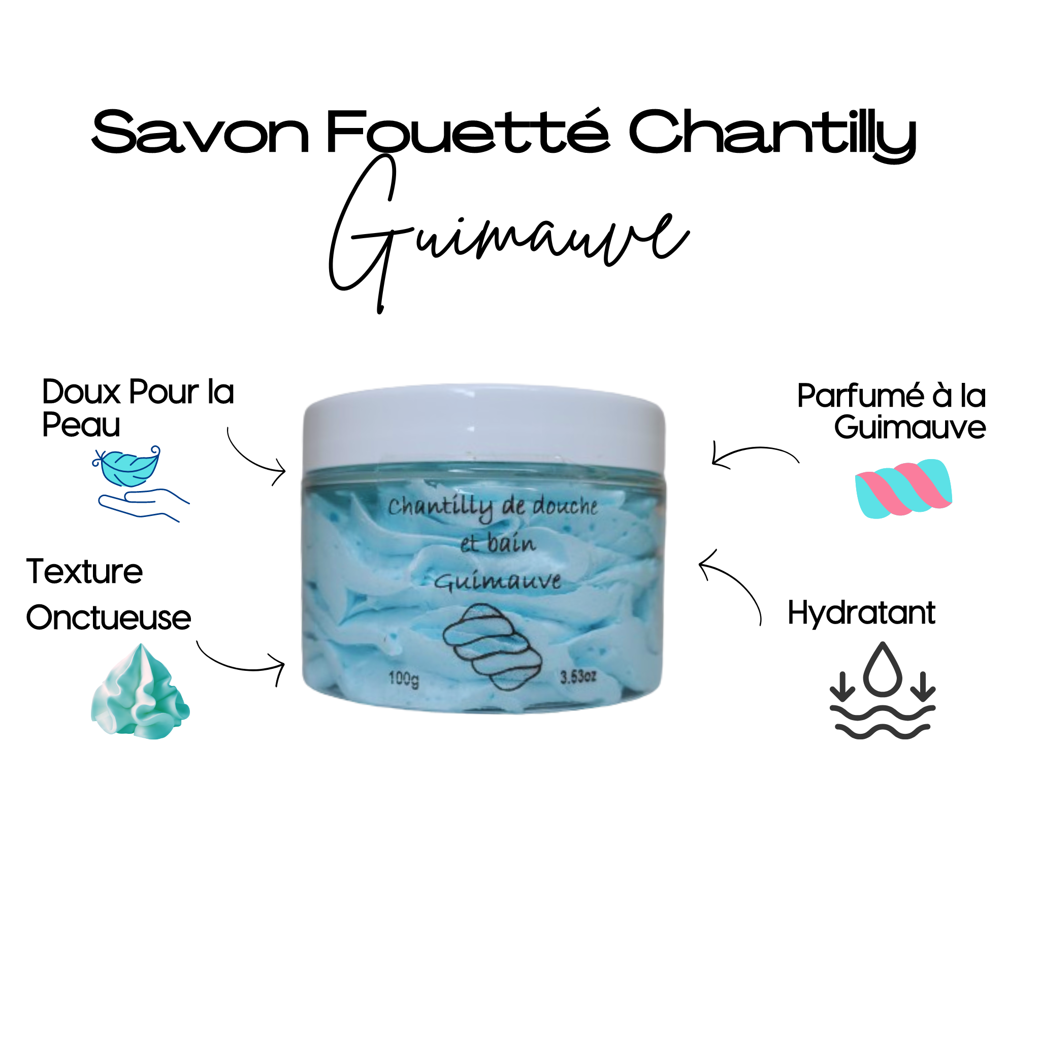 Savon Fouetté Chantilly - Guimauve