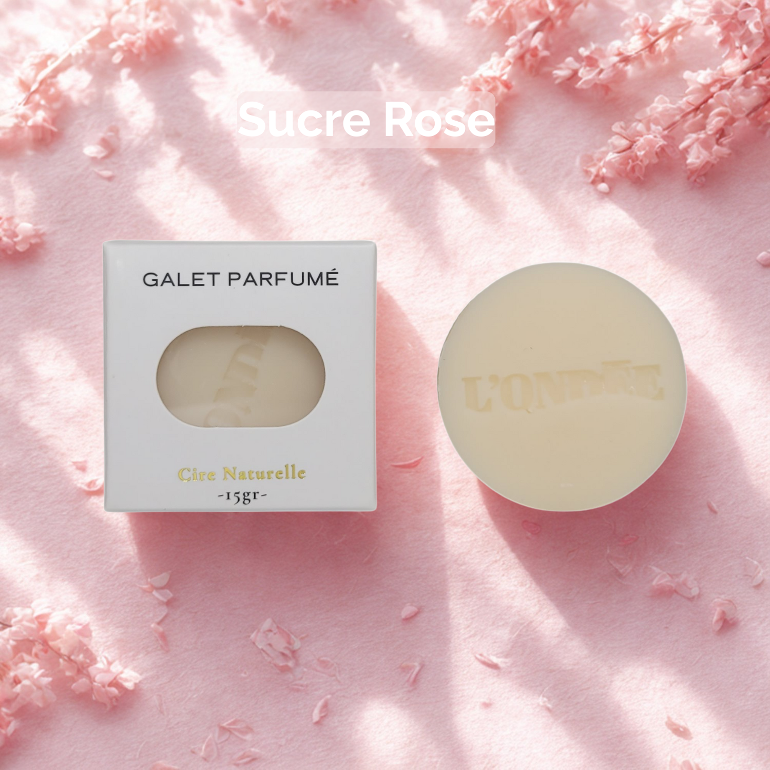 Fondant Cire de Soja Sucre Rose