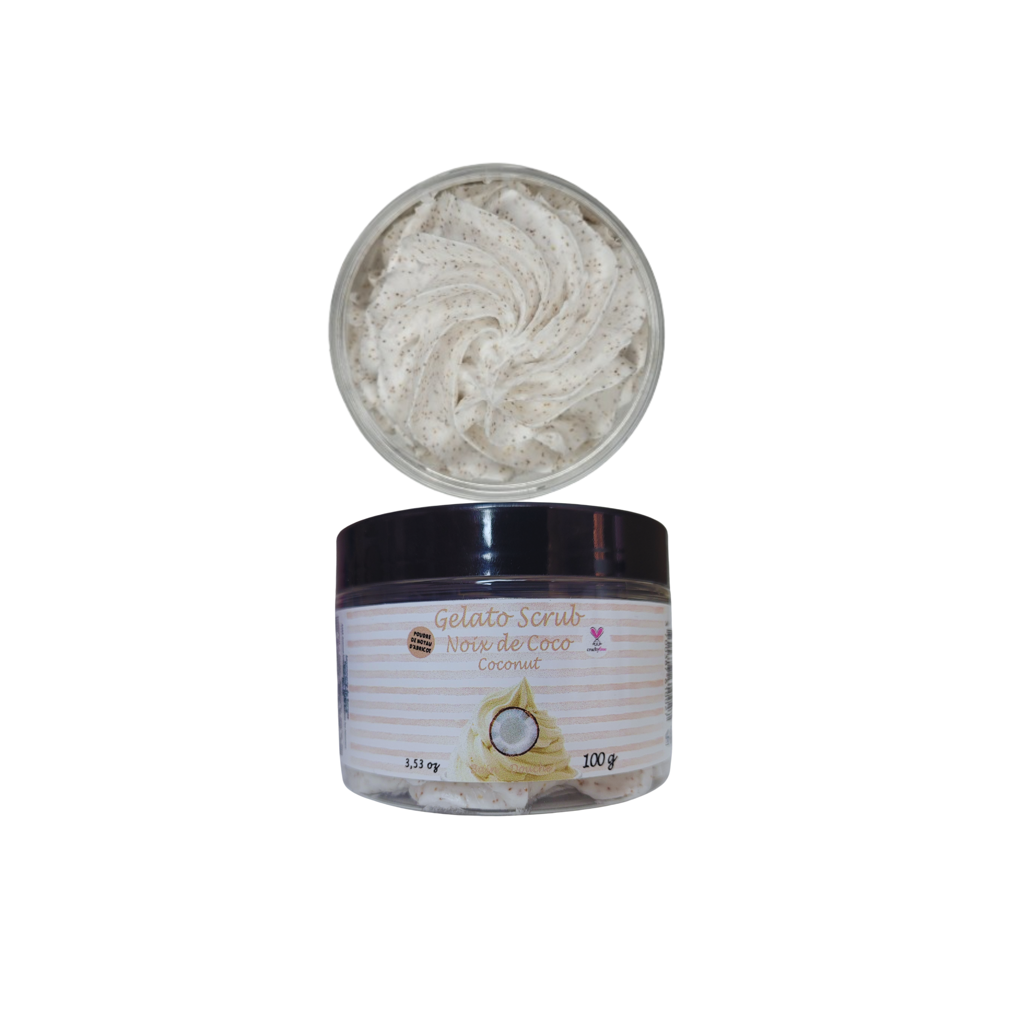 Savon Fouetté Exfoliant - Noix de Coco