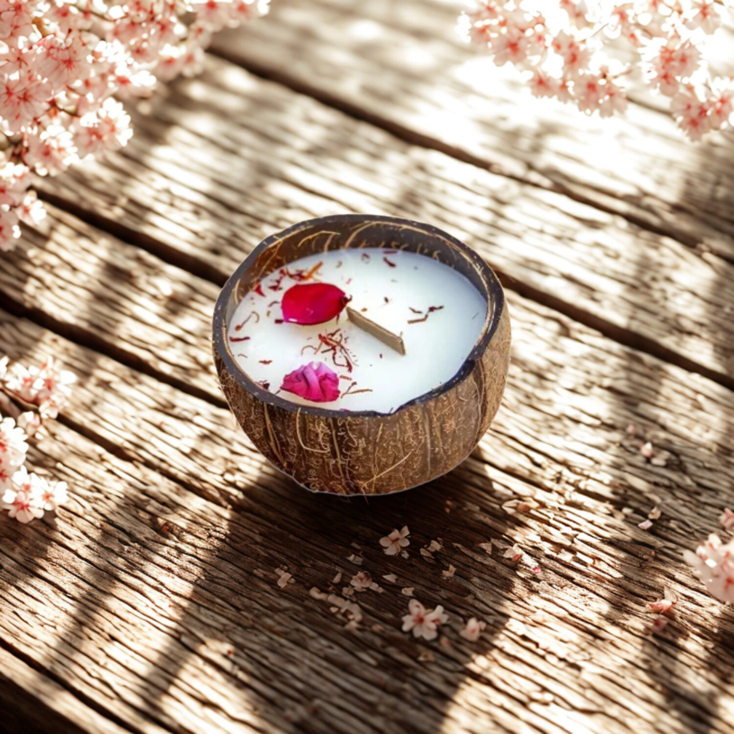 Bougie Luminante Fleur de Cerisier