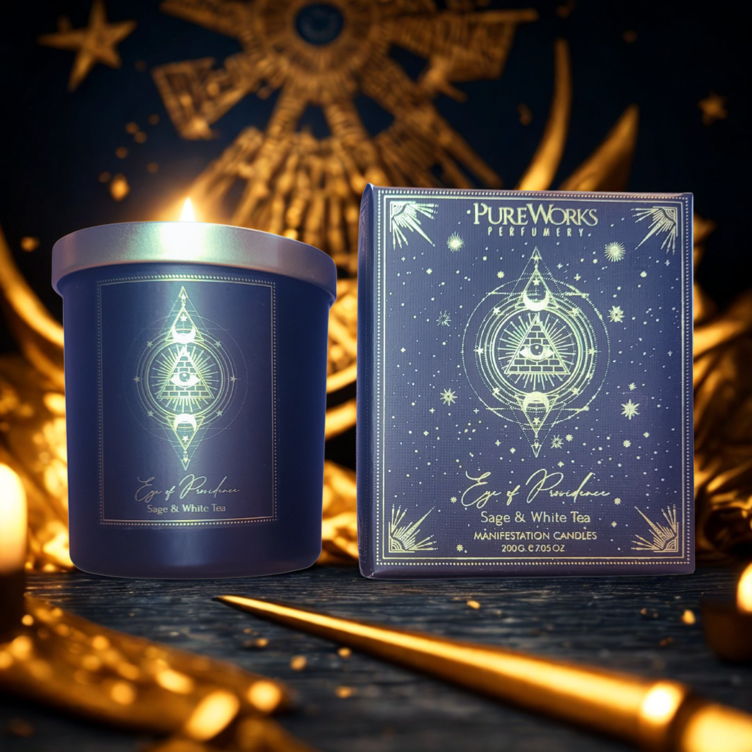 Vela de Intención Eye of Providence - PureWorks