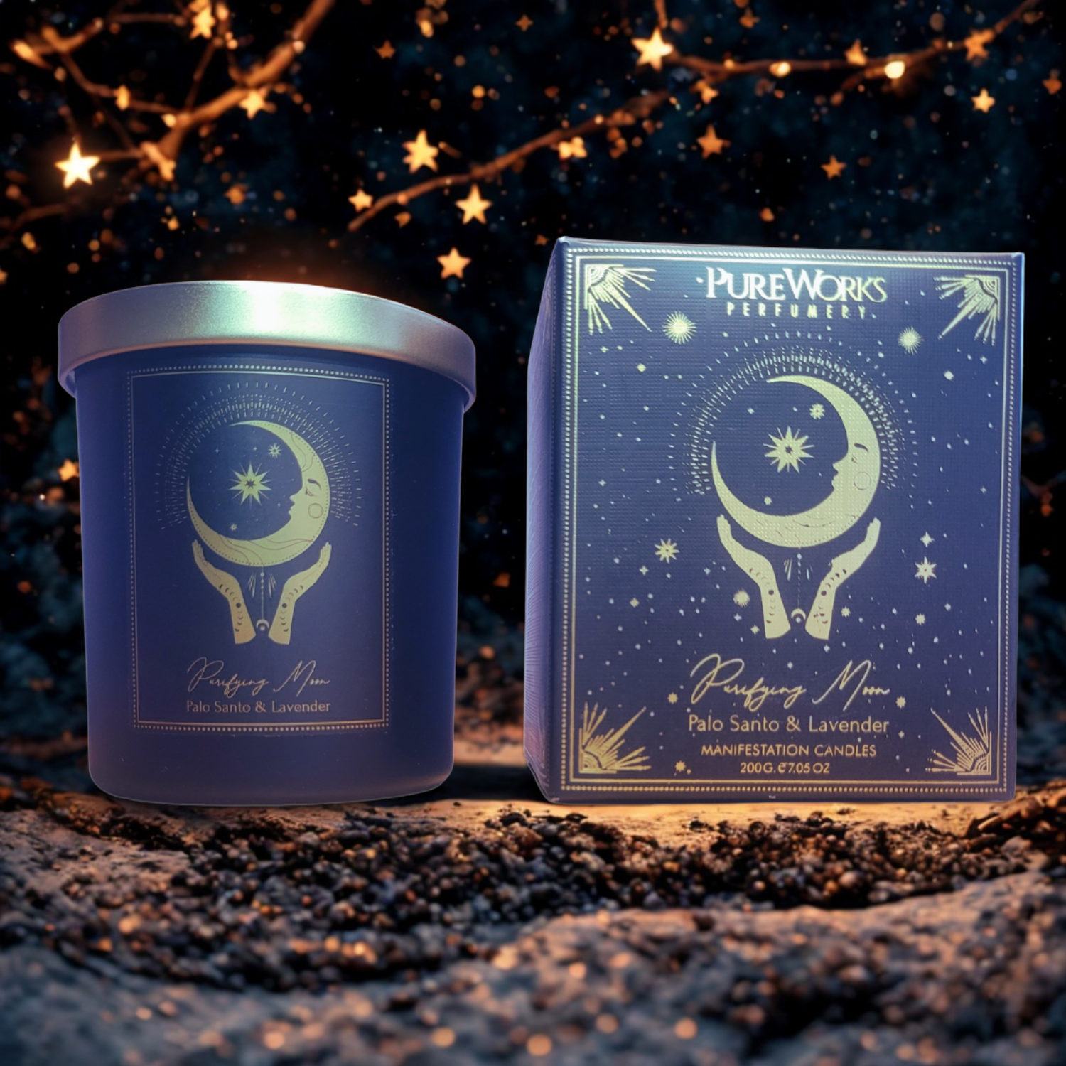 Vela de Intención Purifying Moon - PureWorks
