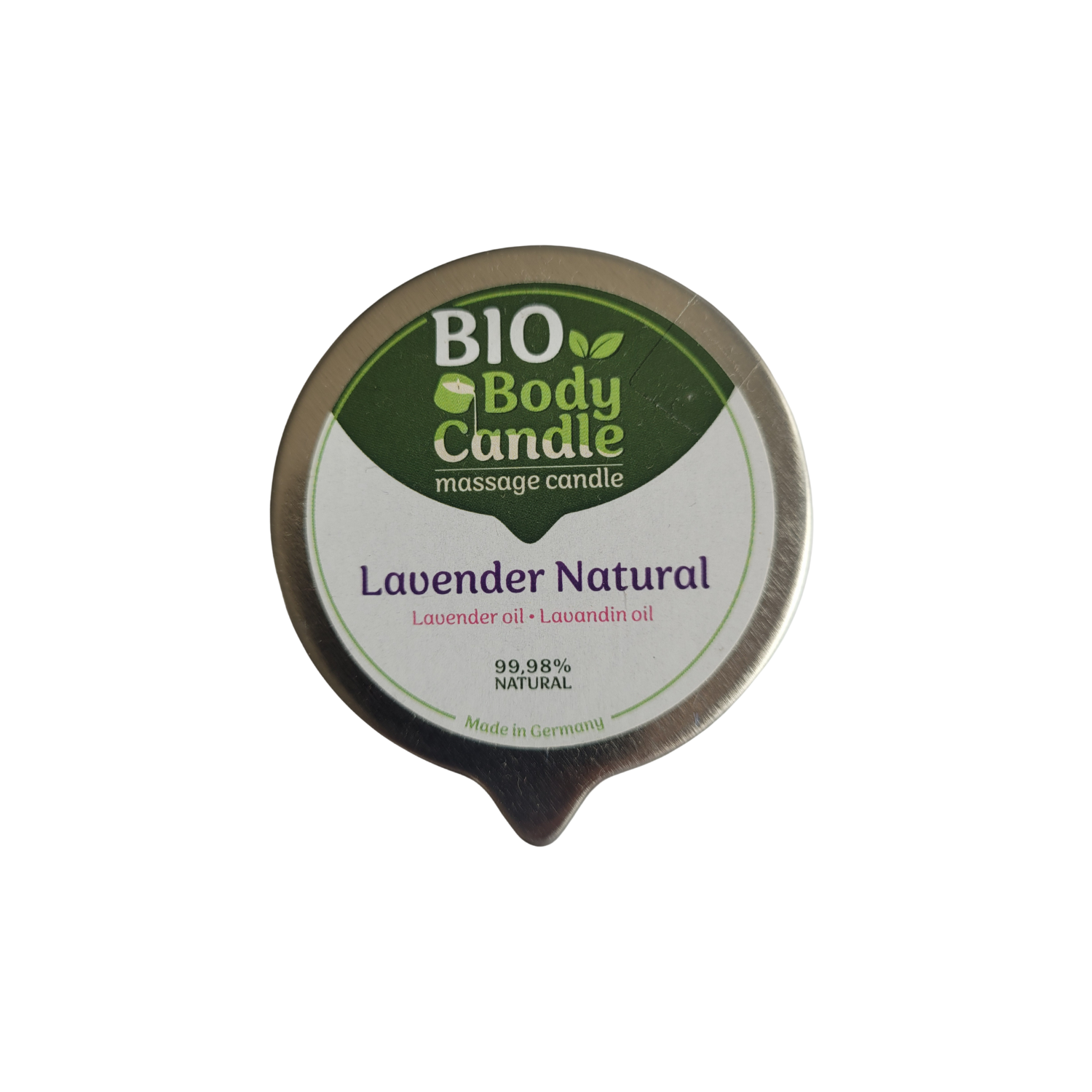 Vela de Masaje de Lavanda Orgánica