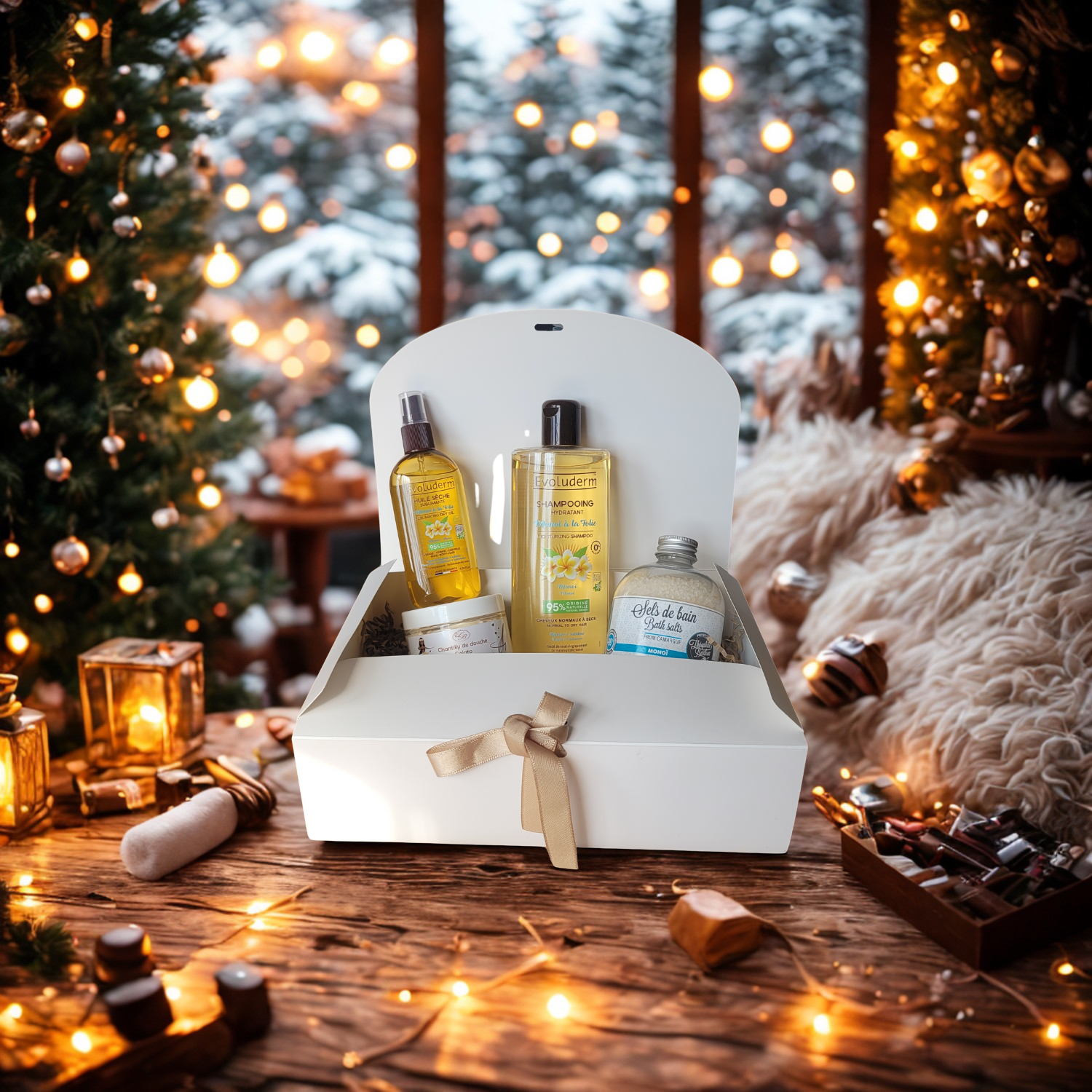 Coffret Cadeau Passion Monoï – Rituel Beauté Exotique & Hydratant