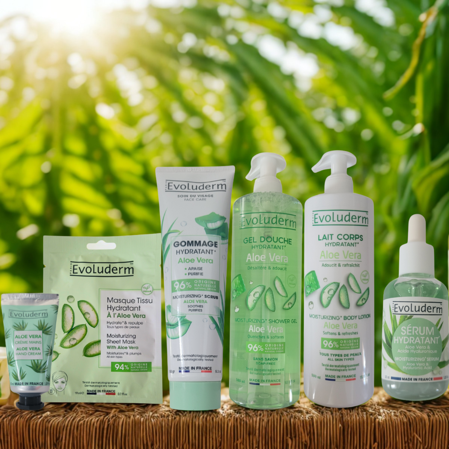 Pack Hydratation Intense Aloe Vera Evoluderm