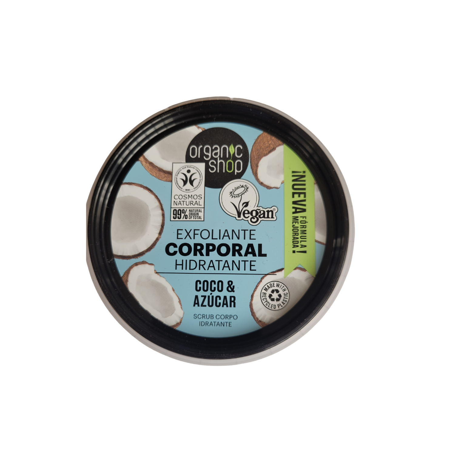 Exfoliante Corporal Organic Shop Coco & Azúcar