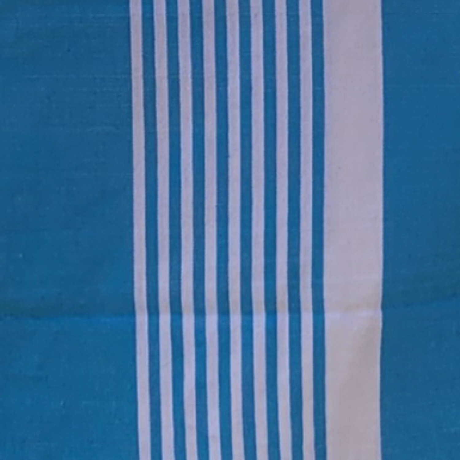 Fouta Multibande Bleu Turquoise – 1x2 m