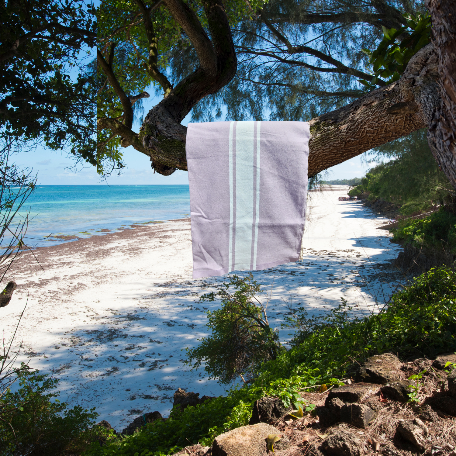 Fouta Lila Classique 1x2 m
