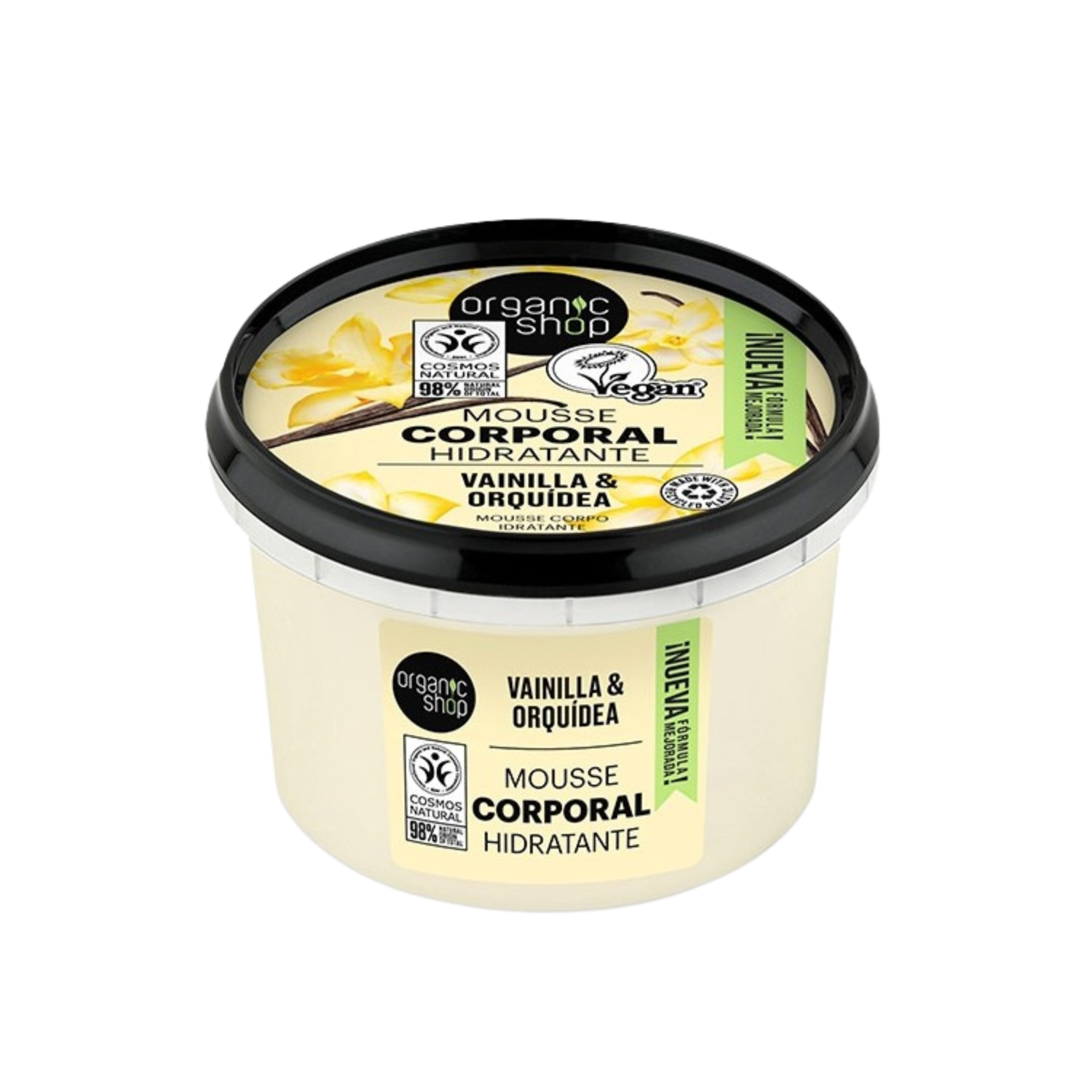 Mousse Corporelle Hydratante – Vanille & Orchidée