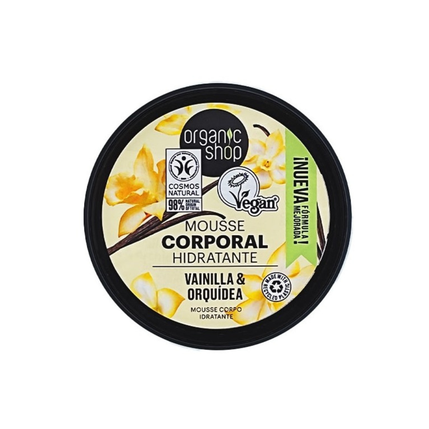 Mousse Corporelle Hydratante – Vanille & Orchidée