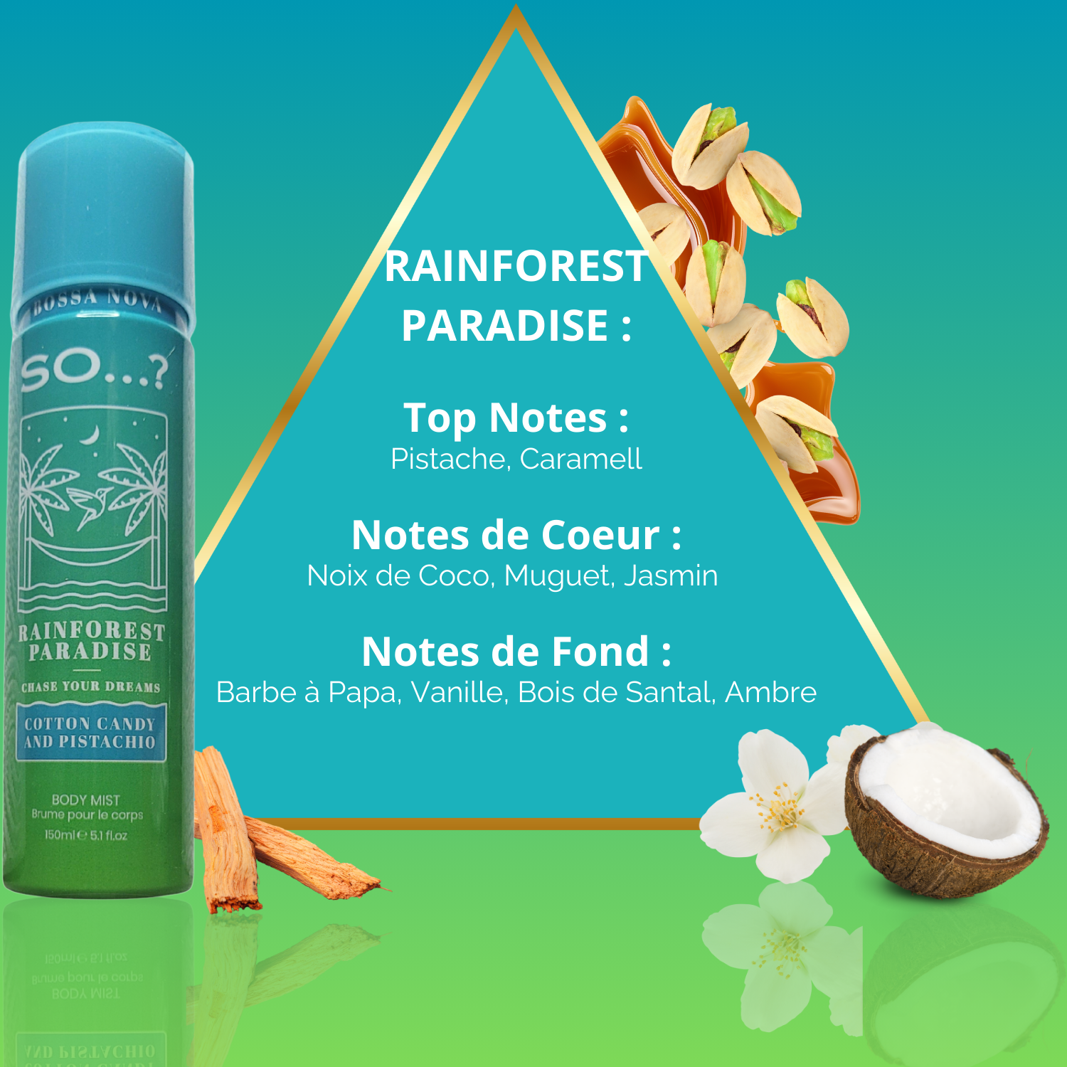 Brume Corporelle SO Bossa Nova - Rainforest Paradise