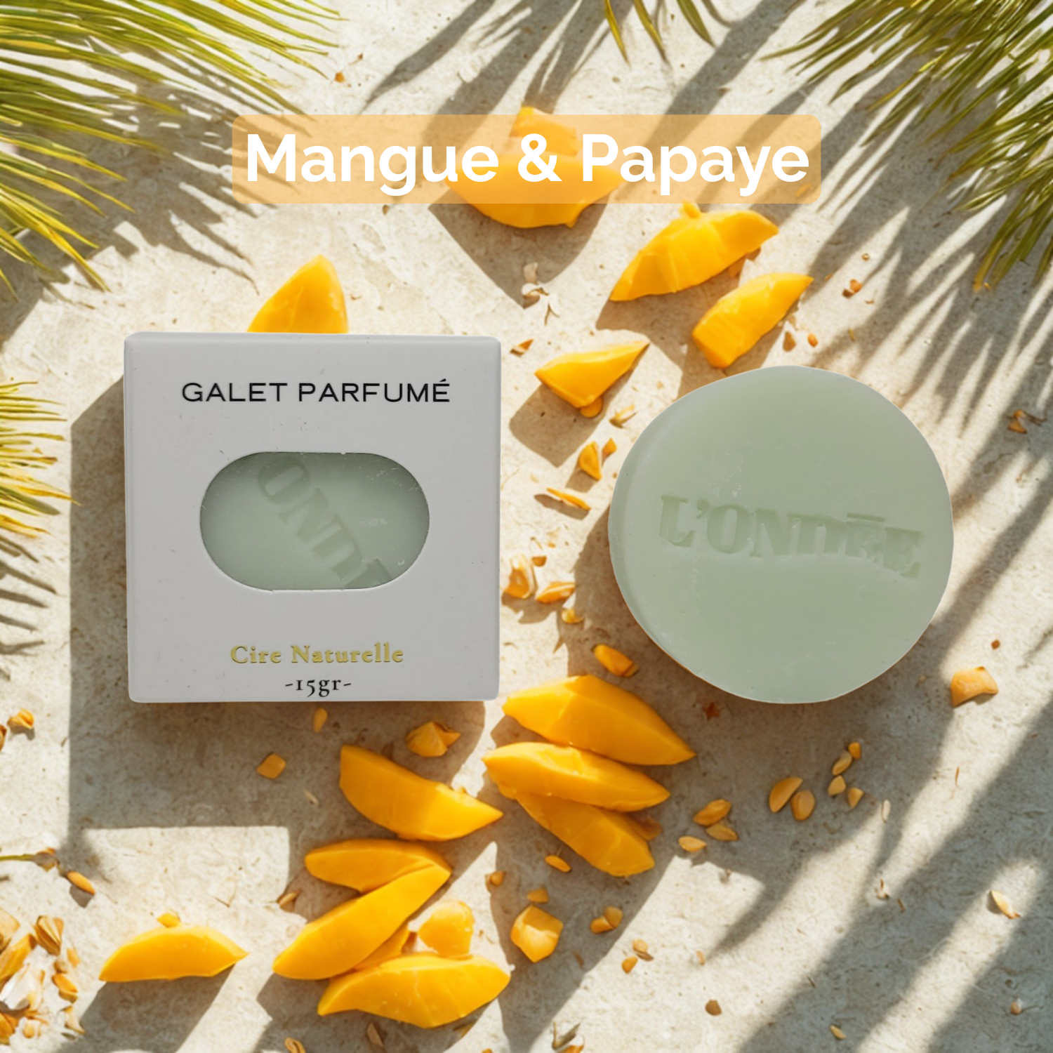 Fondant Cire de Soja Mangue & Papaye